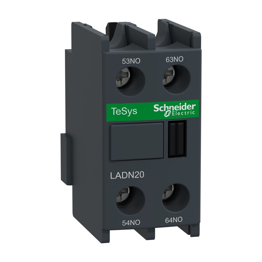 Bloque de contactos auxiliares Schneider TeSys LADN20 2NA - referencia LADN20
