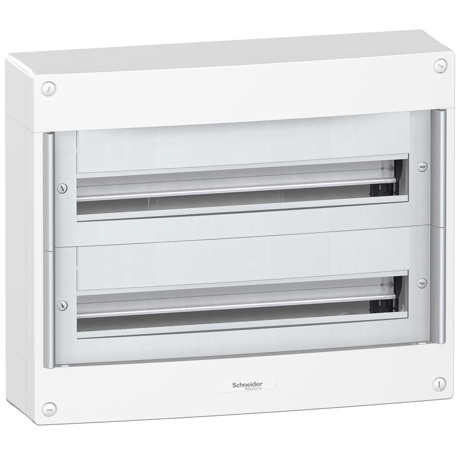 Caja de distribución Schneider Pragma 24 superficie 2 filas - referencia PRA13812