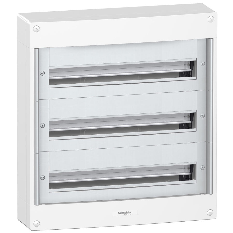 Caja de distribución Schneider Pragma 24 superficie 3 filas - referencia PRA13813
