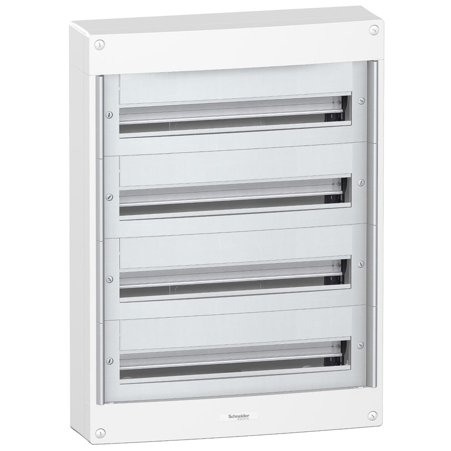 Caja de distribución Schneider Pragma 24 superficie 4 filas - referencia PRA13814