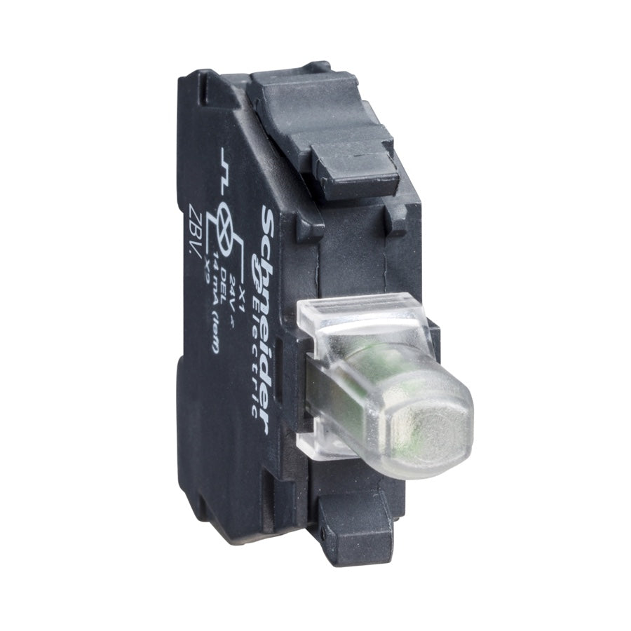 Bloque luminoso LED verde Schneider Harmony 230 V - referencia ZBVM3