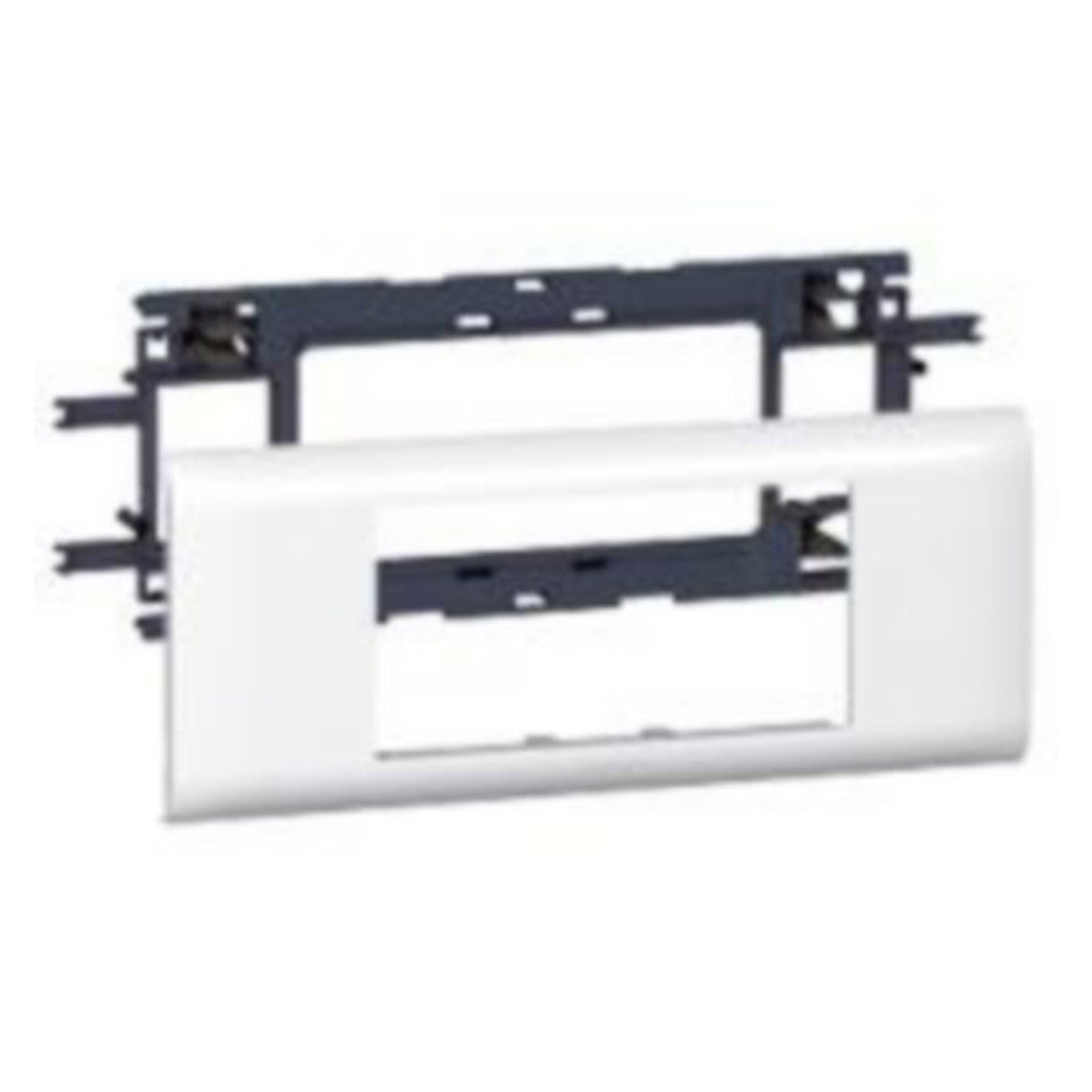 Soporte Legrand DLP Mosaic 4 módulos tapa 65 mm - referencia 010954