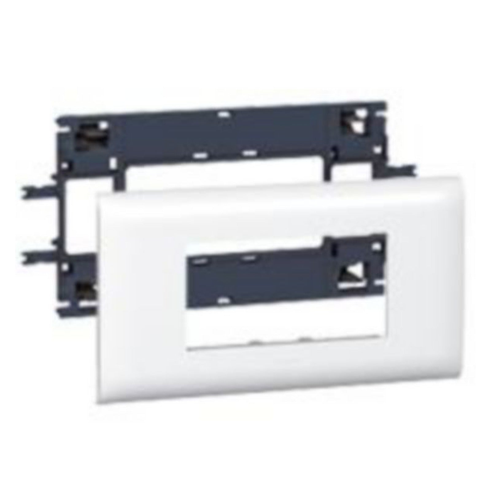 Soporte Legrand DLP Mosaic 4 módulos tapa 85 mm - referencia 010994