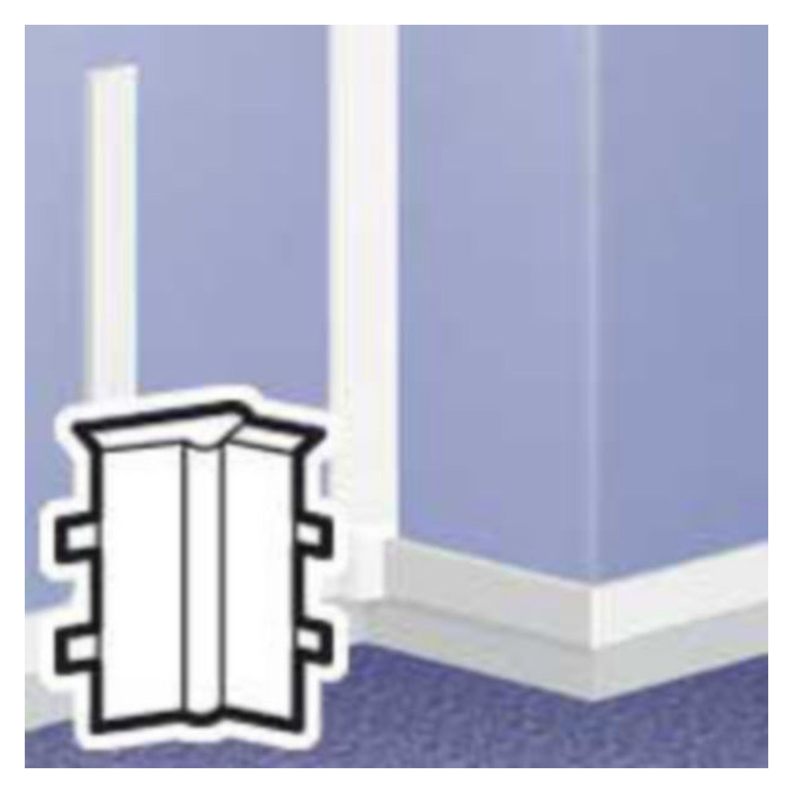 Ángulo interior variable Legrand DLPlus 75 × 20 mm - referencia 030301