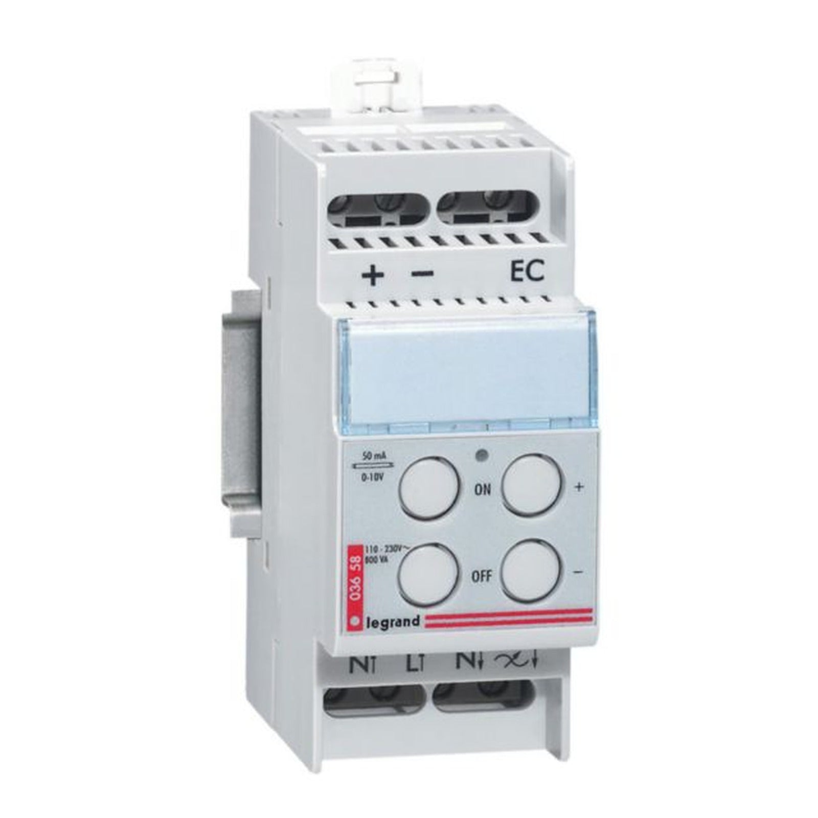 Regulador remoto Legrand 1-10 V para fluorescencia 800 VA - referencia 003658