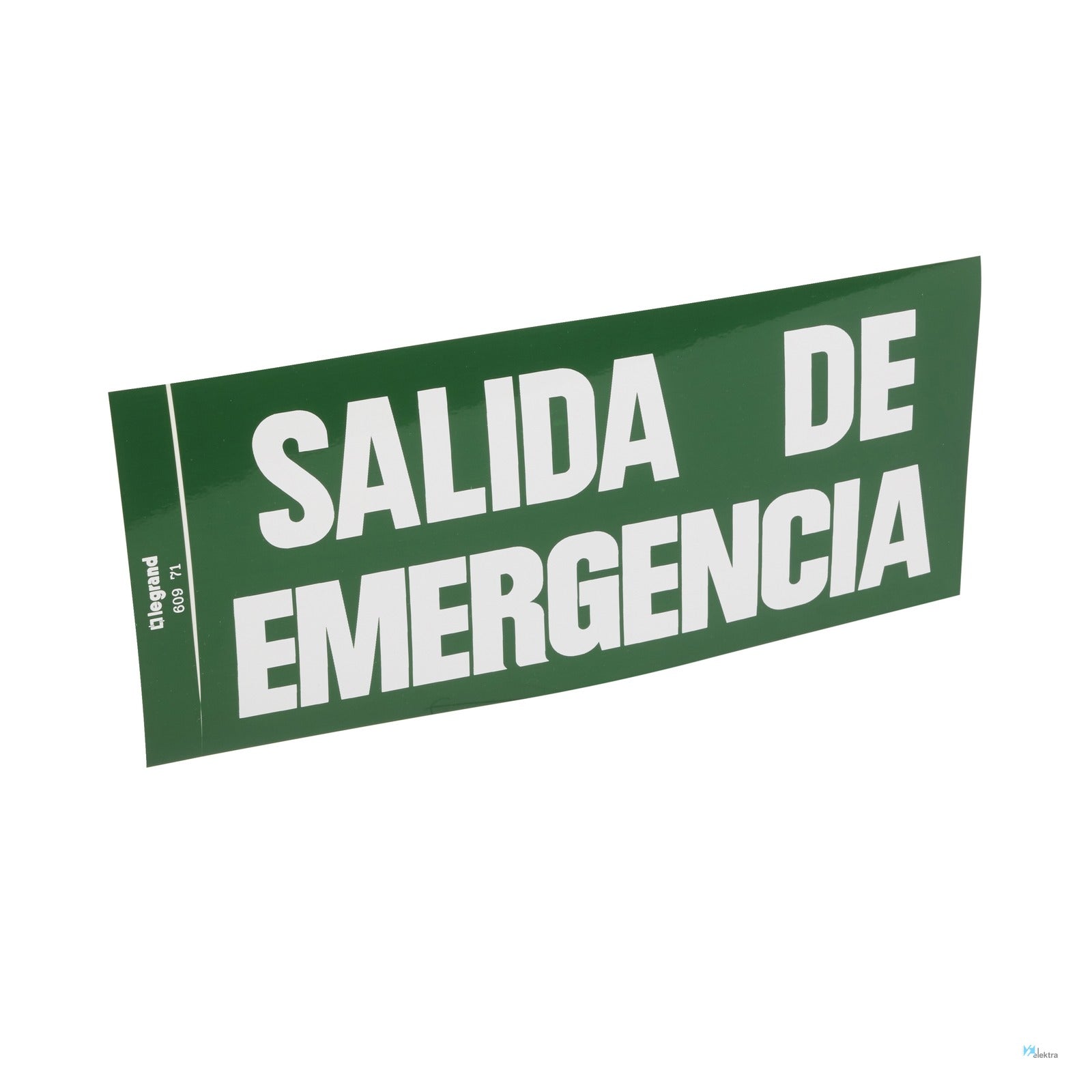 Etiqueta Legrand SALIDA DE EMERGENCIA 215 × 107 mm - referencia 060971