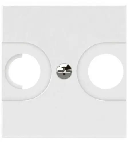 Adaptador TV/R-SAT Legrand Mosaic, 2 módulos blanco