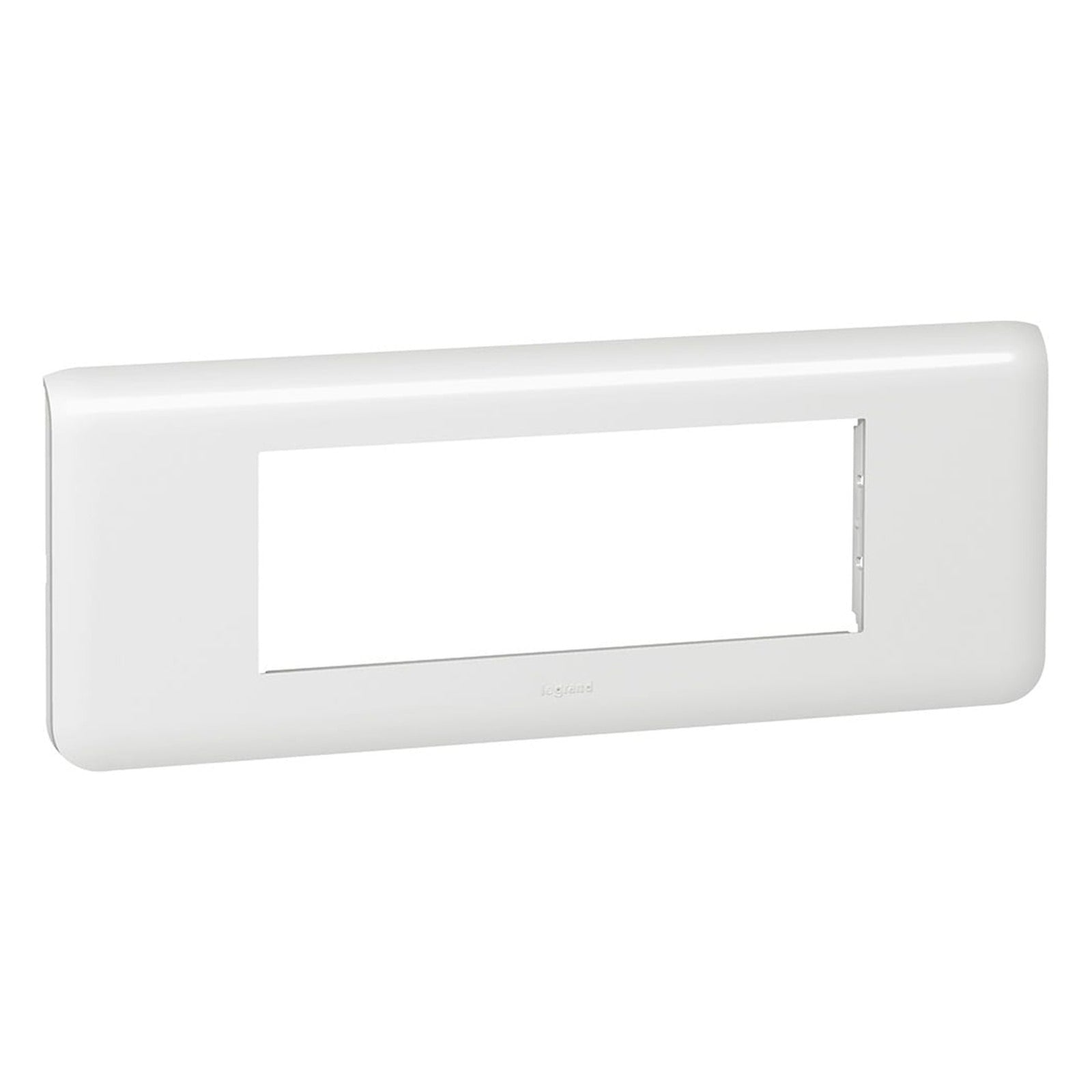 Marco Legrand Mosaic horizontal 6 módulos, blanco - referencia 078816