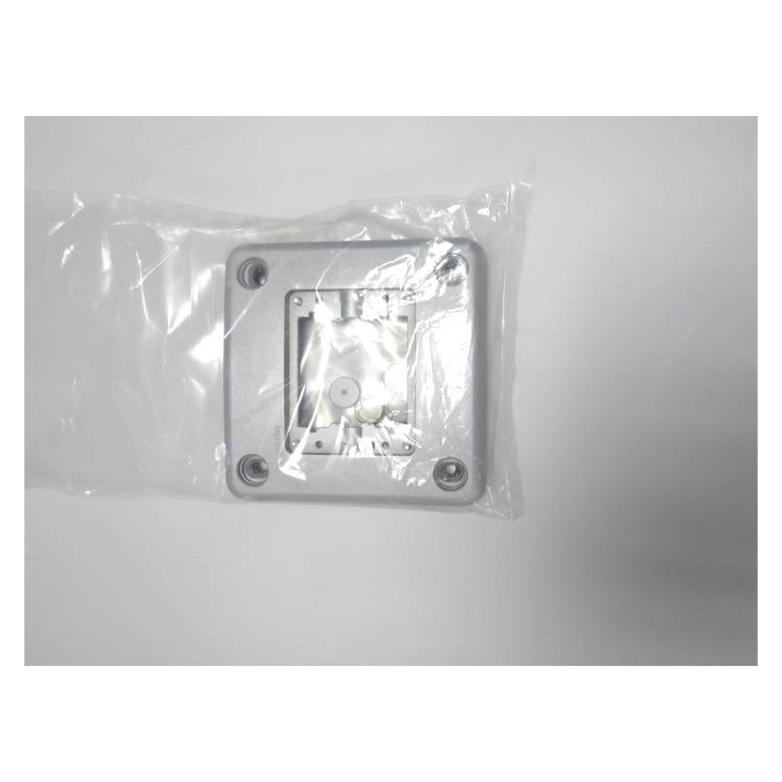 Placa Legrand Sagane Roc para 1 elemento, aluminio - referencia 085550