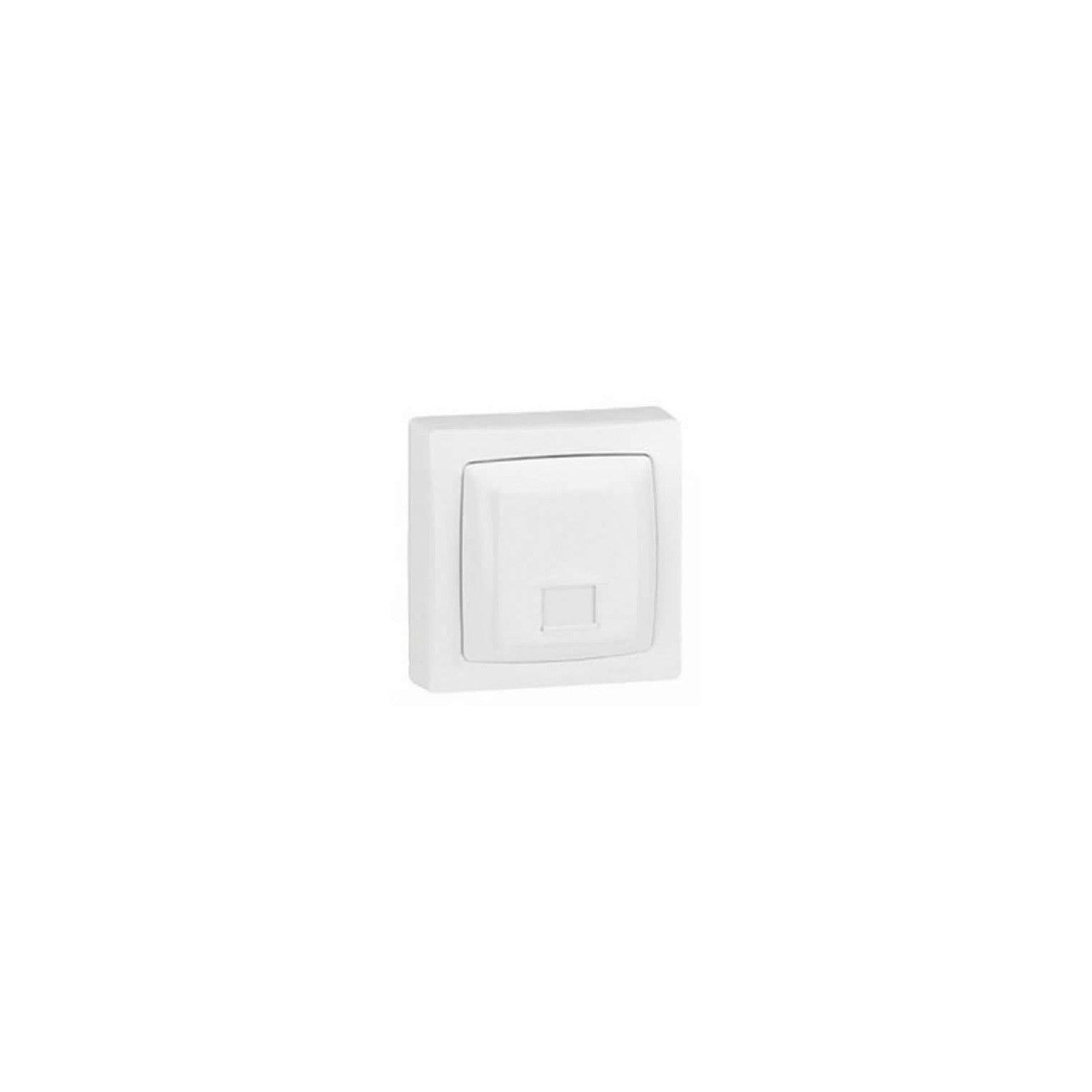 Toma telefónica RJ12 Legrand Oteo de superficie, blanco - referencia 086034