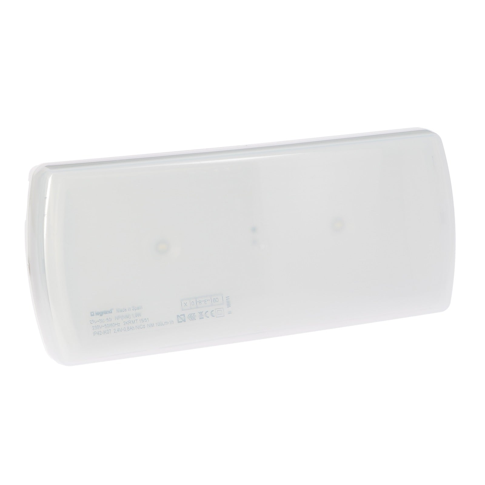 Luminaria de emergencia Legrand URA21 LED 70 lm 1 h IP42 - referencia 661601