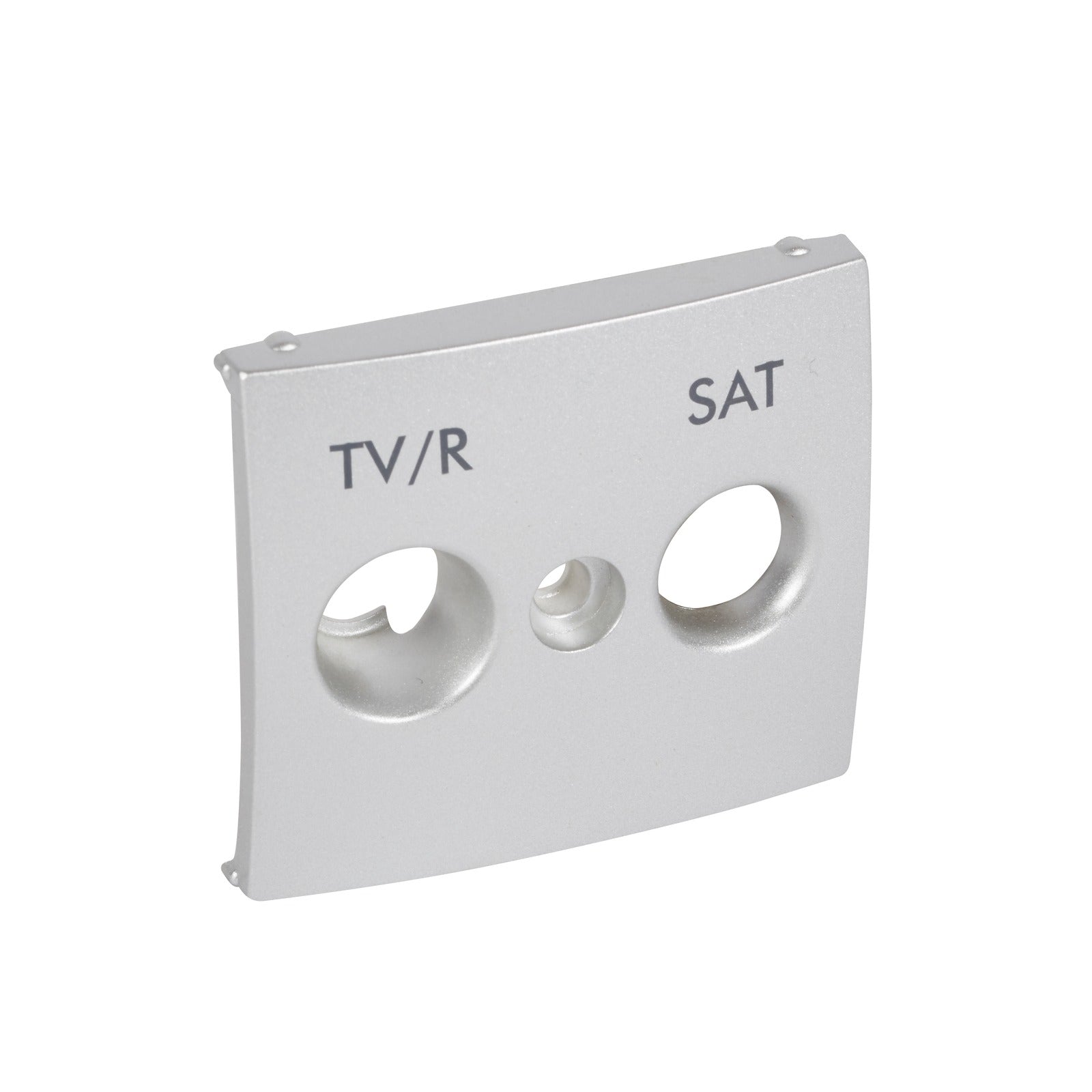 Frontal Legrand Valena TV/R-SAT aluminio - referencia 770186