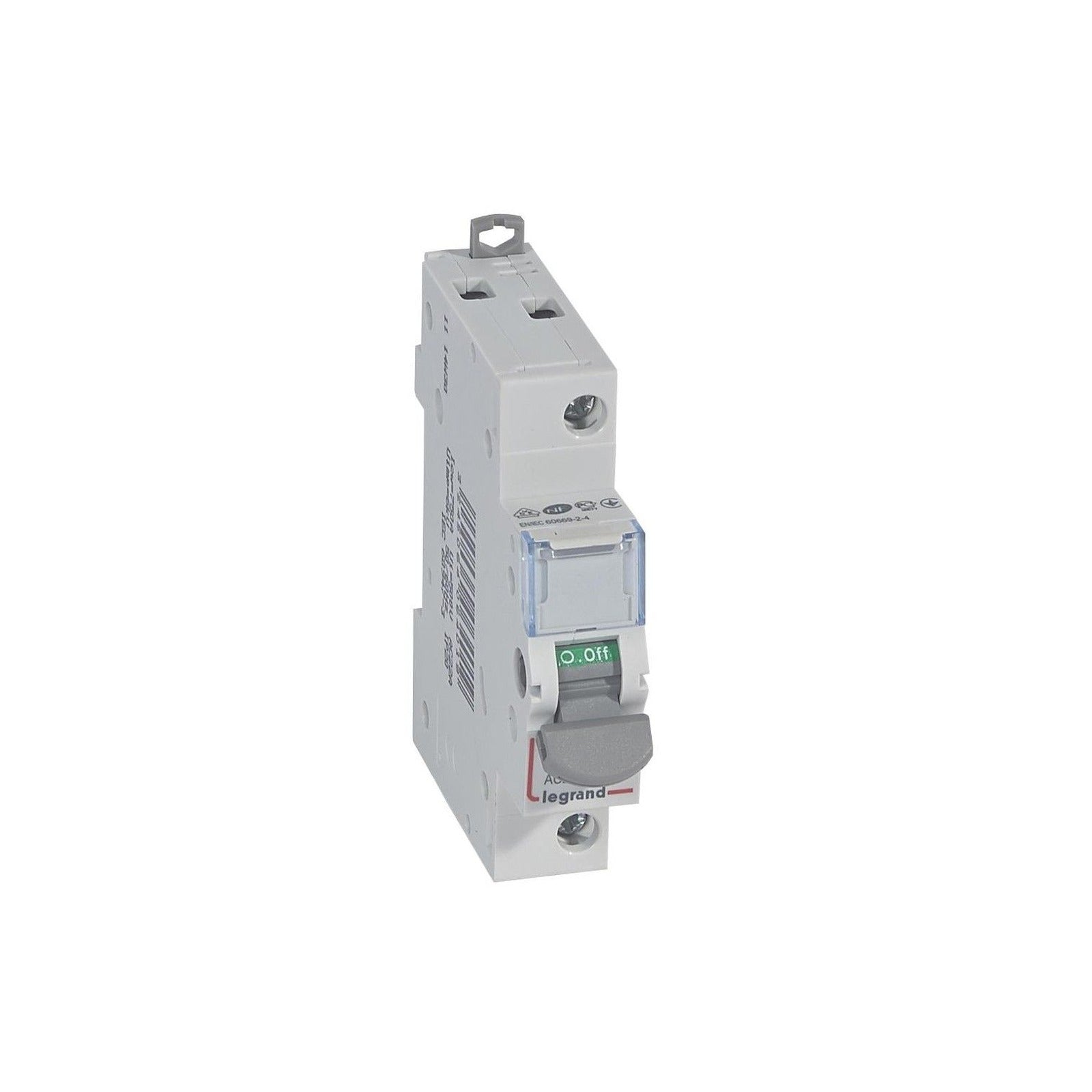 Interruptor seccionador Legrand DX3-IS 1P 20A - referencia 406401