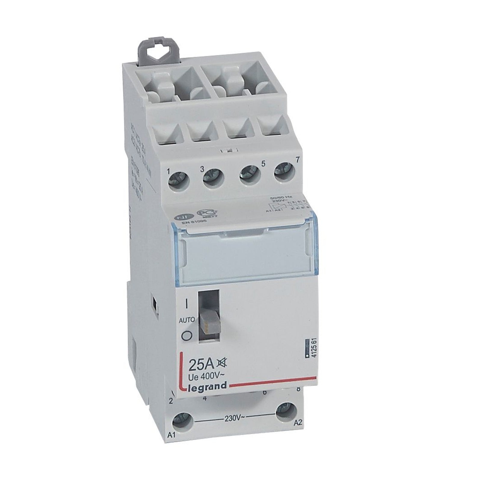 Contactor silencioso Legrand CX3 4P 25A 230 V, 4 NA - referencia 412561