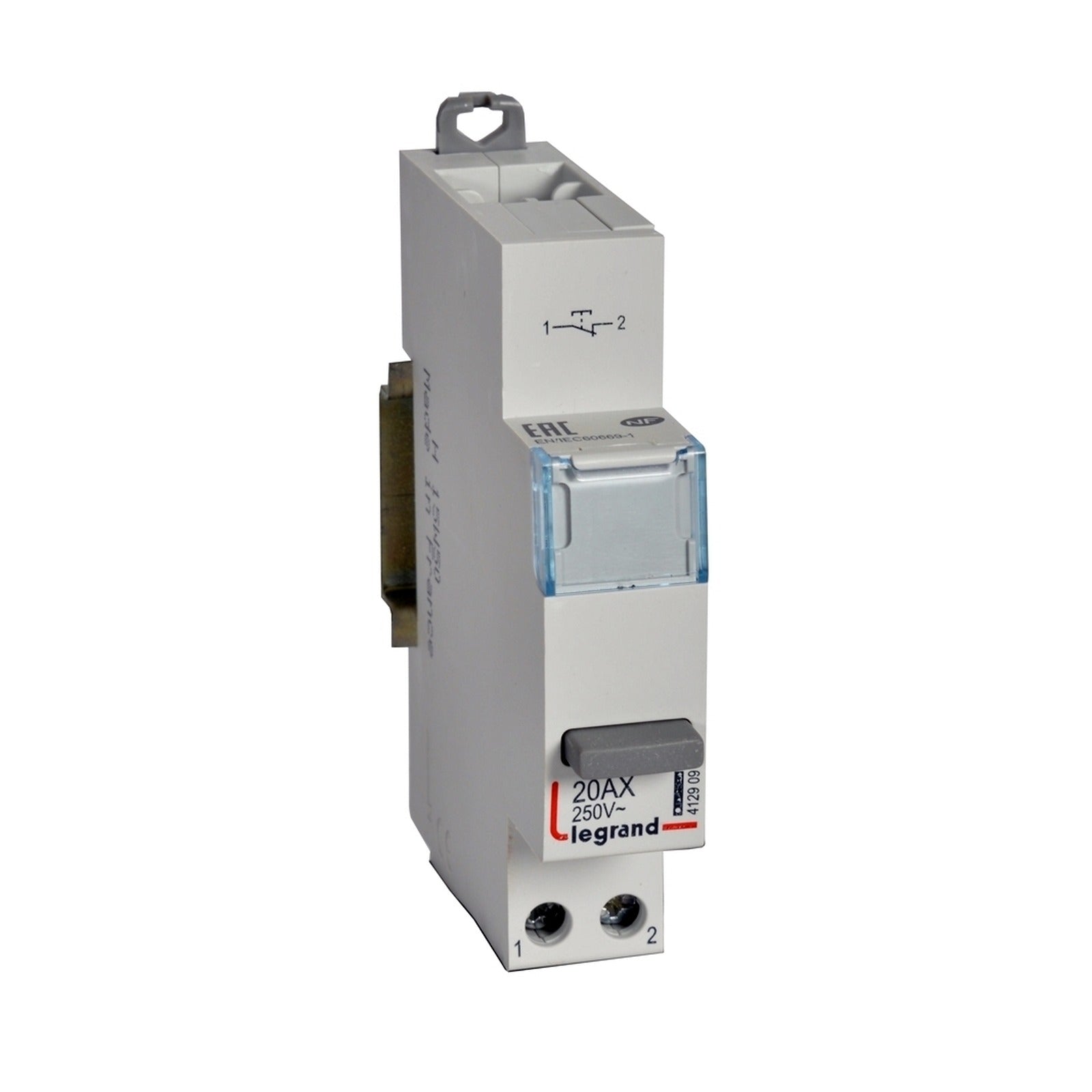 Pulsador Legrand CX3 20A 250 V, 1 NC - referencia 412909