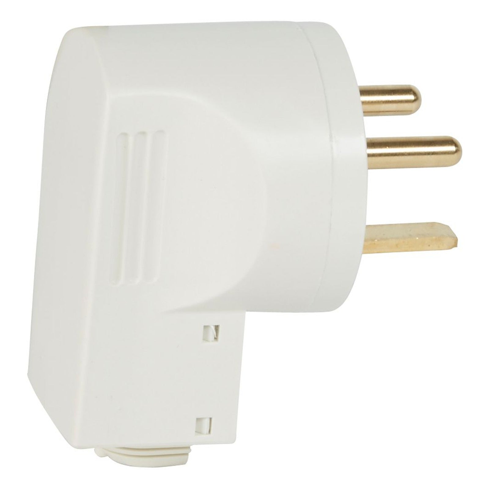 Clavija Legrand 2P+T 20A 380 V con salida lateral, blanca - referencia 055152
