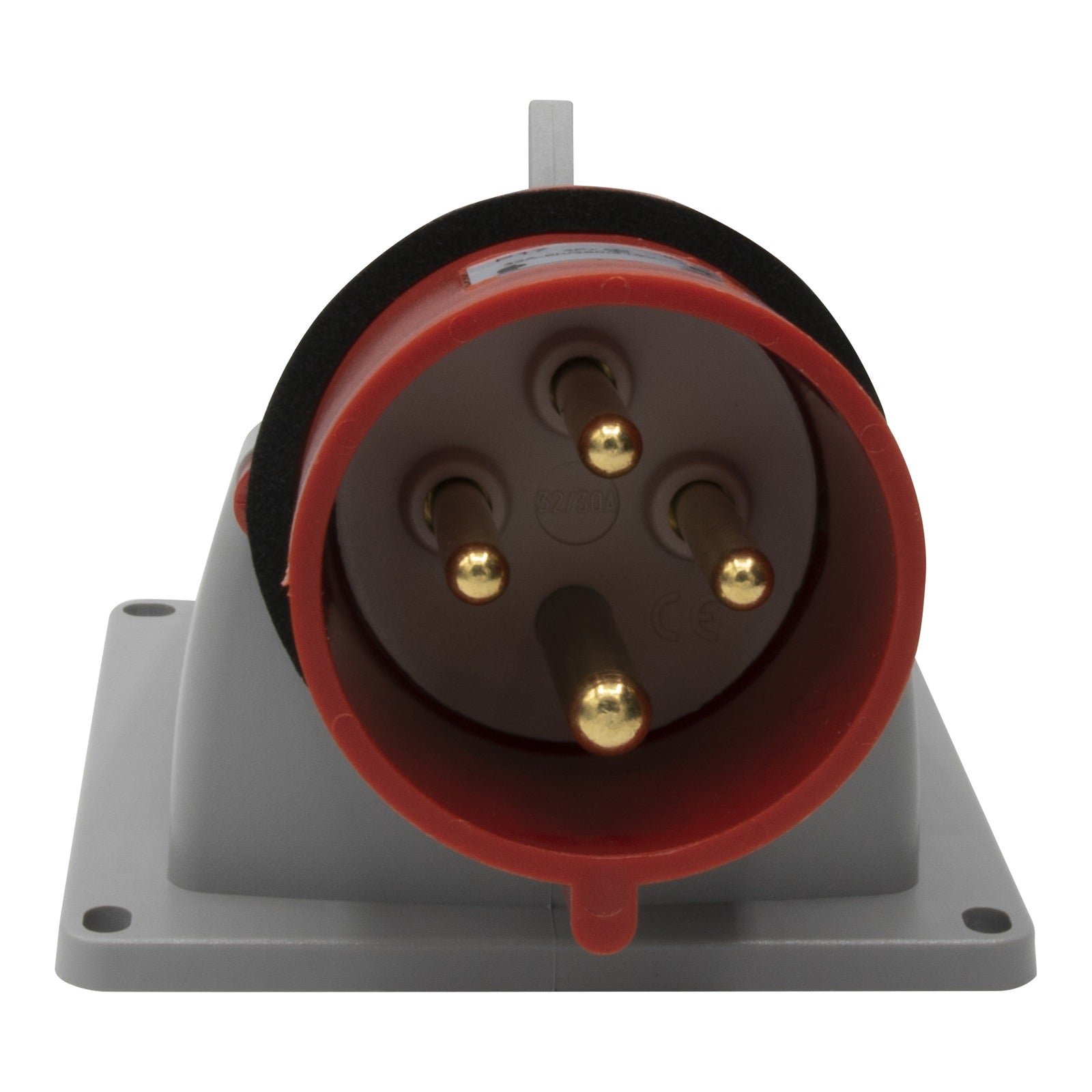 Clavija mural Legrand P17 3P+T 32A 380-415 V IP44 roja - referencia 058288