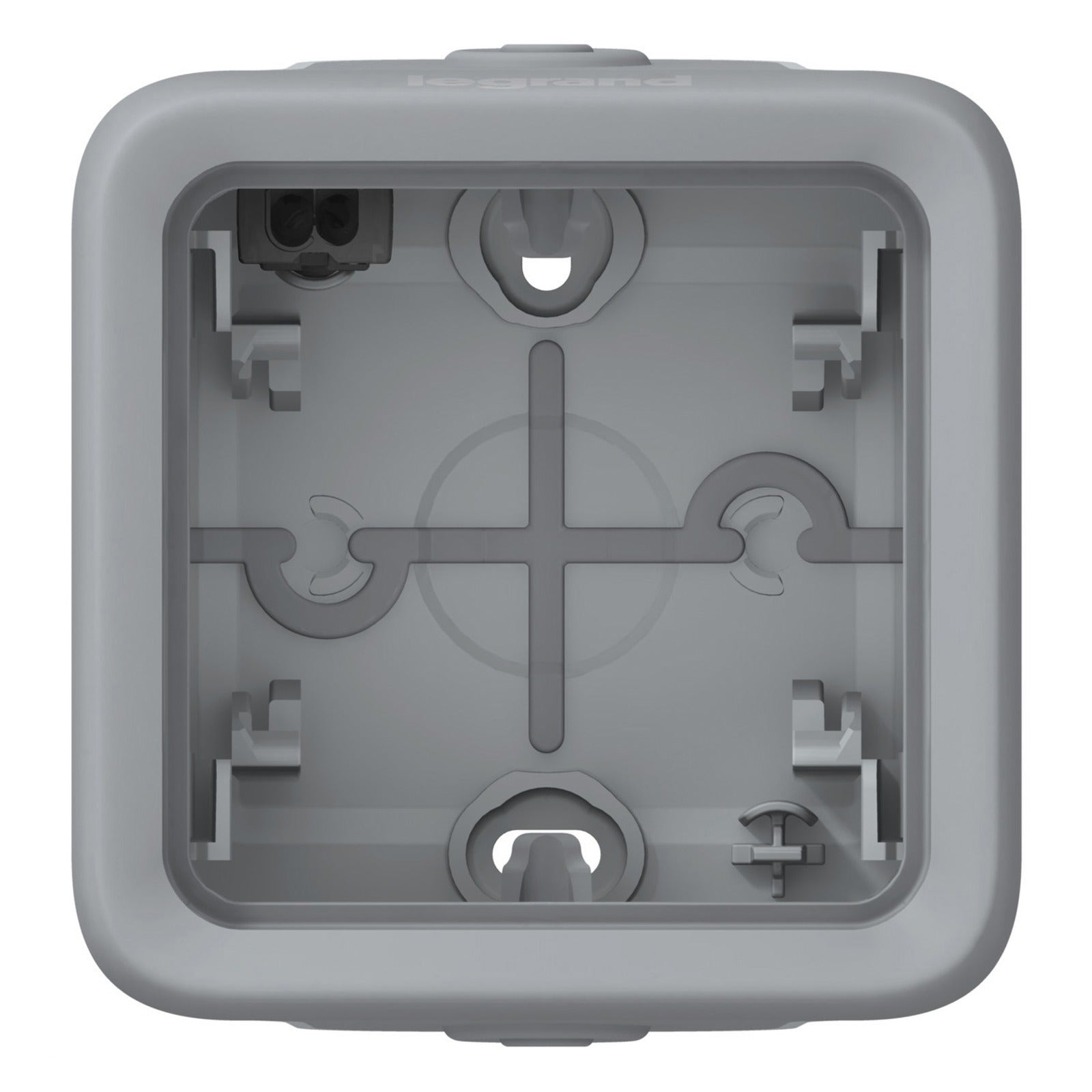 Caja de superficie Legrand Plexo gris, 1 elemento - referencia 069651