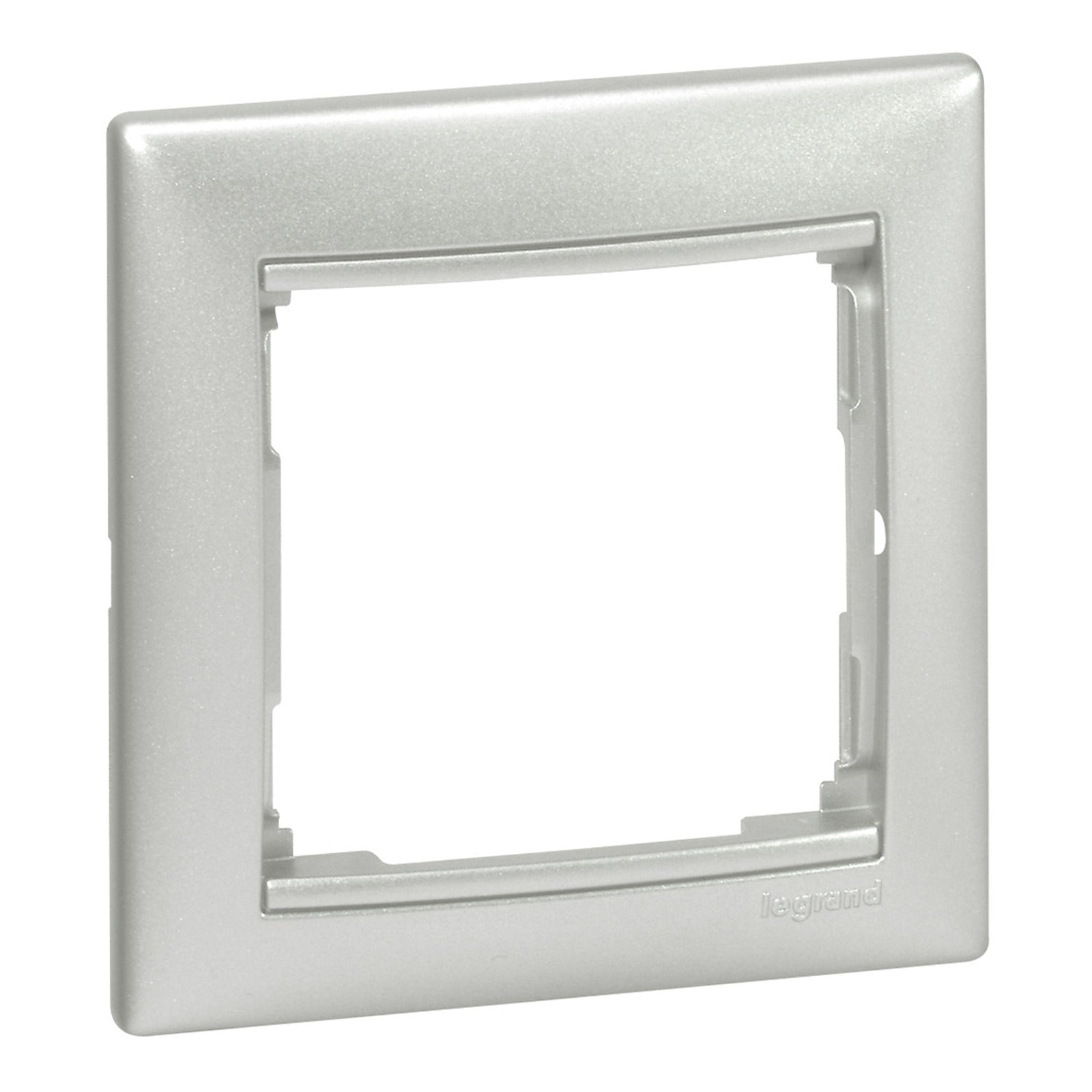 Placa Legrand Valena 1 elemento aluminio brillante - referencia 770151