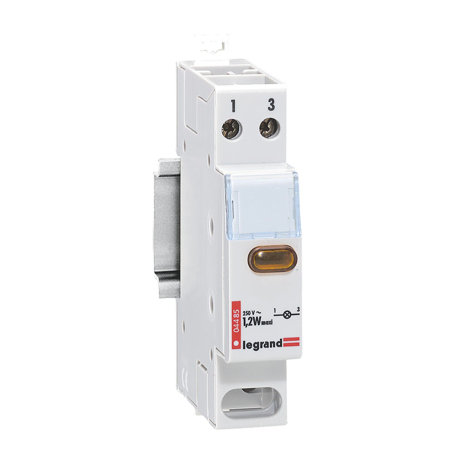 Piloto Legrand naranja 250 V, 1 módulo - referencia 004485