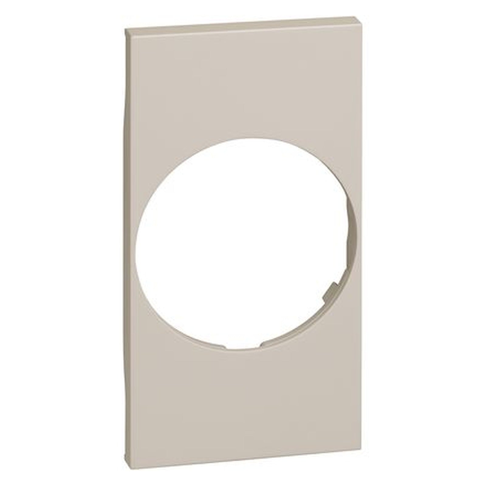 Frontal BTicino Living Now para linterna K4380 y base alemana, arena - referencia KM04
