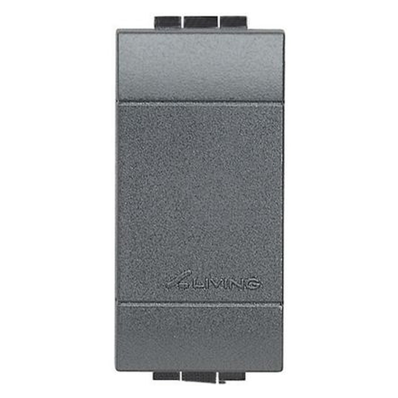 Tapa ciega BTicino Livinglight de 1 módulo, antracita - referencia L4950