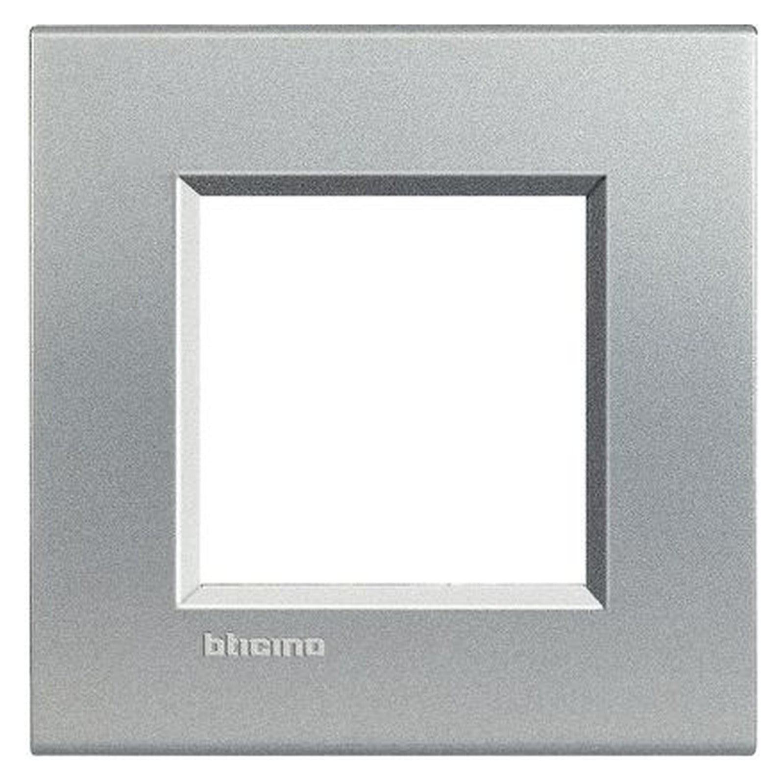 Placa cuadrada BTicino Livinglight de 2 módulos, tech - referencia LNA4802TE