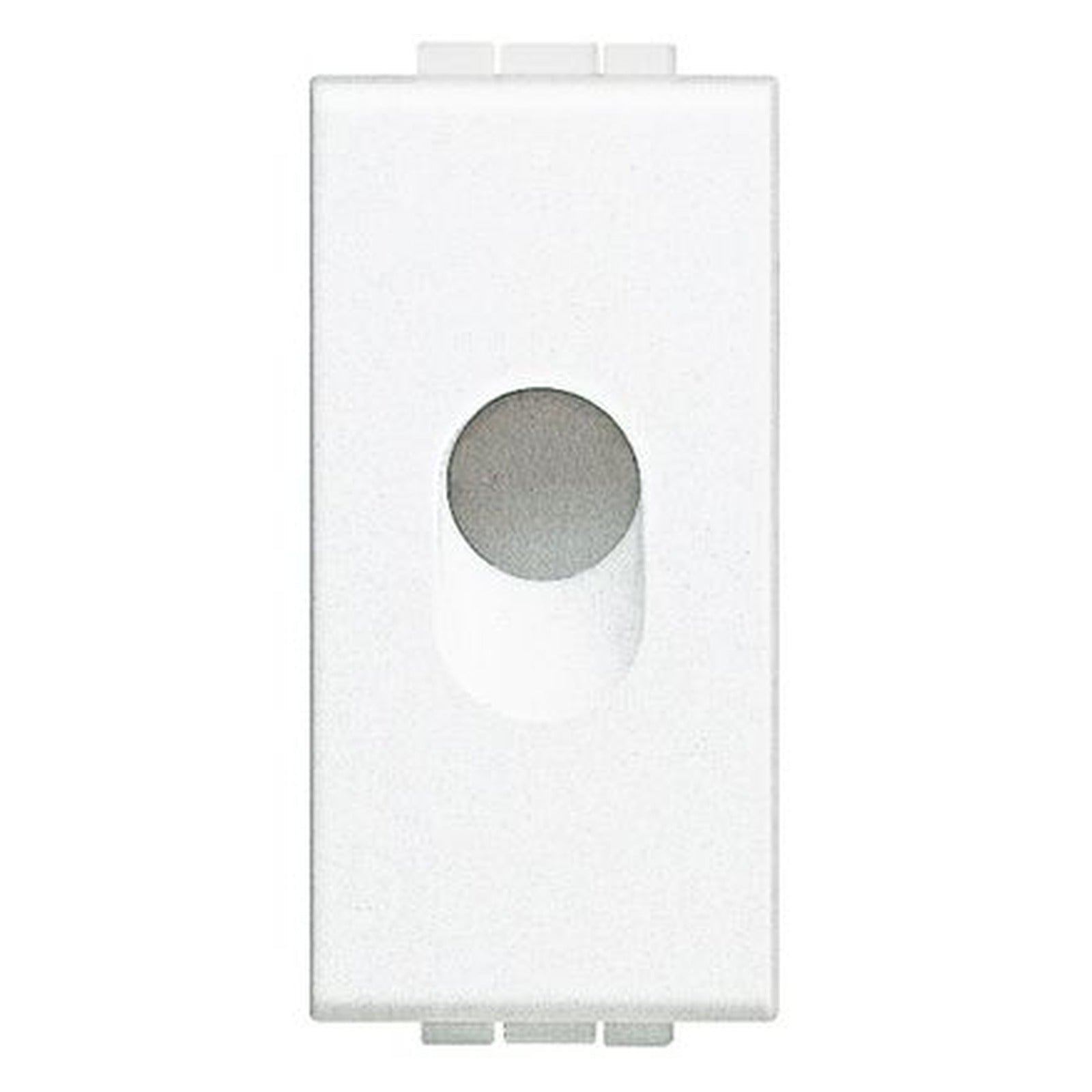 Salida para cables BTicino Livinglight de 9 mm, blanca - referencia N4953