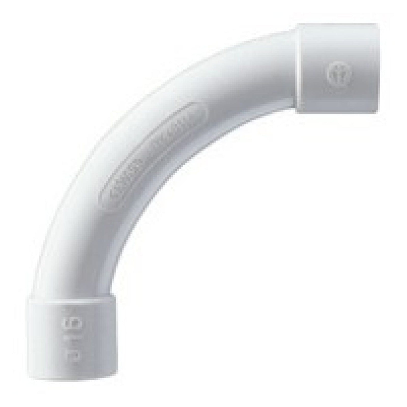 Curva RK Gewiss, IP40, libre de halógenos, Ø 25 mm, gris RAL 7035 - referencia DX40125