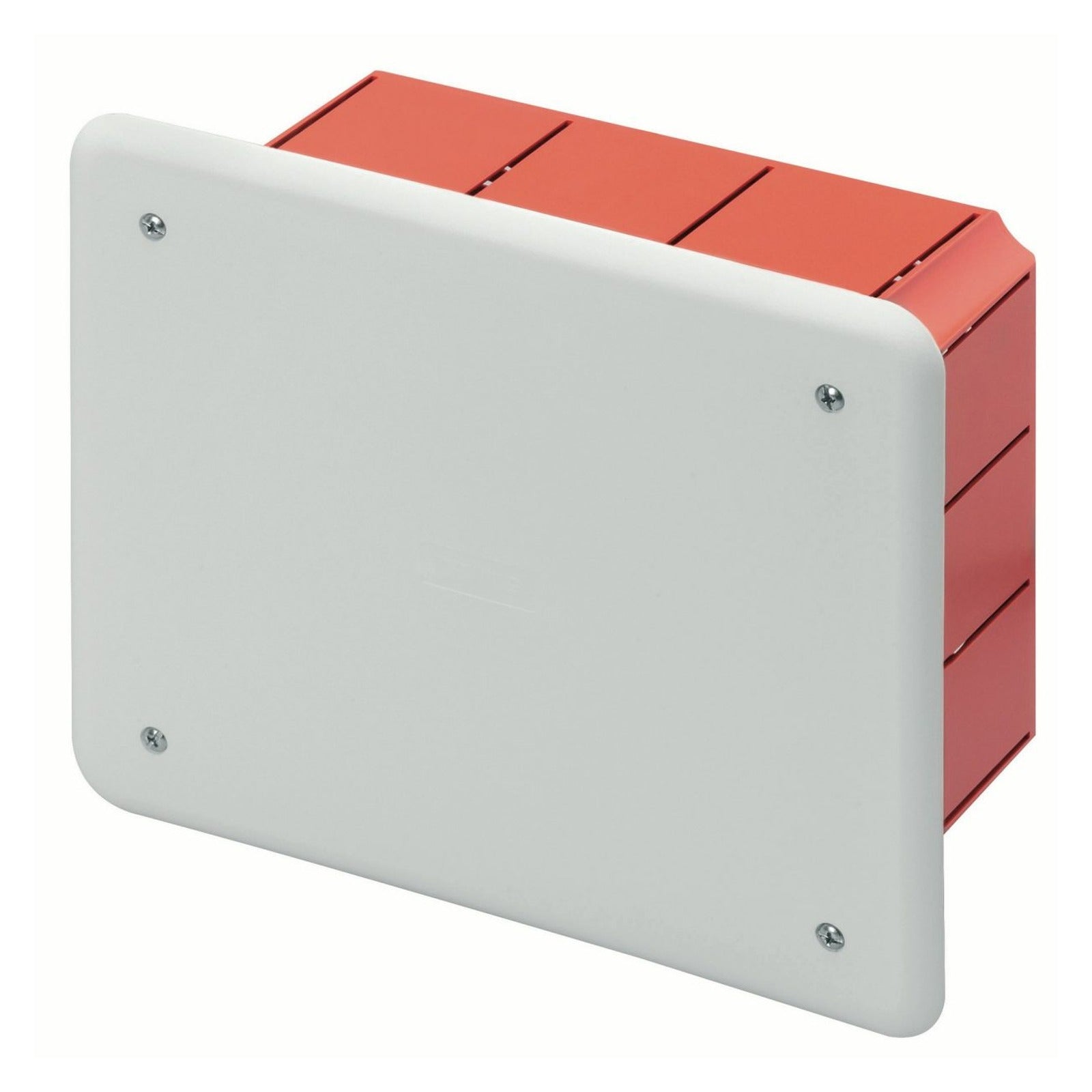 Caja de derivación y conexión Gewiss, para paredes de mampostería, dimensiones 160x130x70, tapa blanca RAL 9016 - referencia GW48005