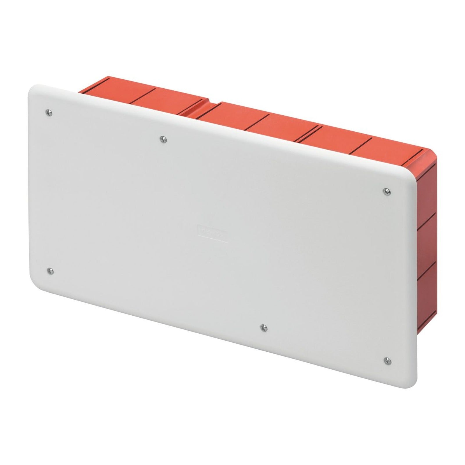 Caja de derivación y conexión Gewiss, para paredes de mampostería, con carril DIN, dimensiones 294x152x70, tapa blanca RAL 9016 - referencia GW48007
