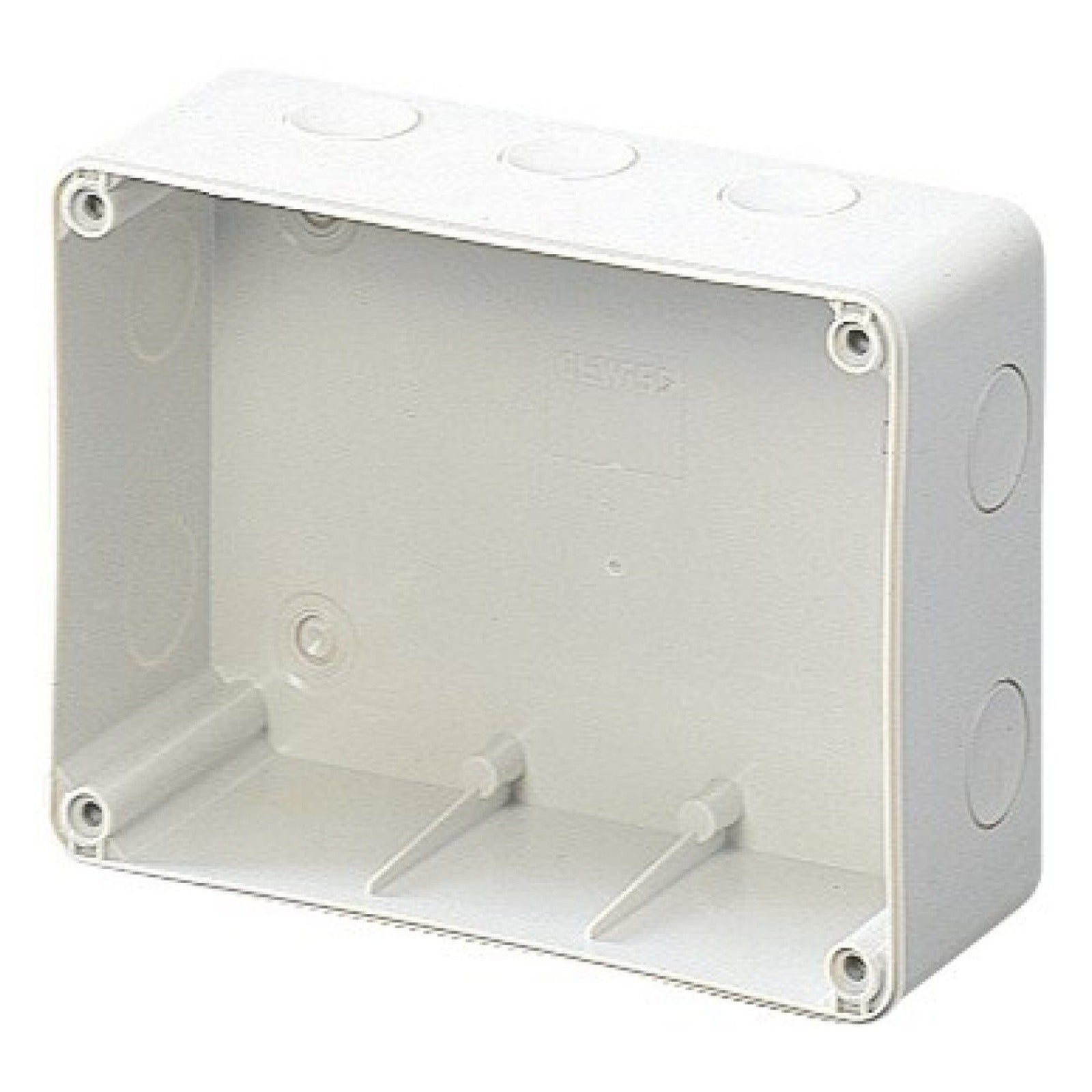 Caja de pared para bases fijas horizontales Gewiss, 16/32A SBF, IP44 - referencia GW66676