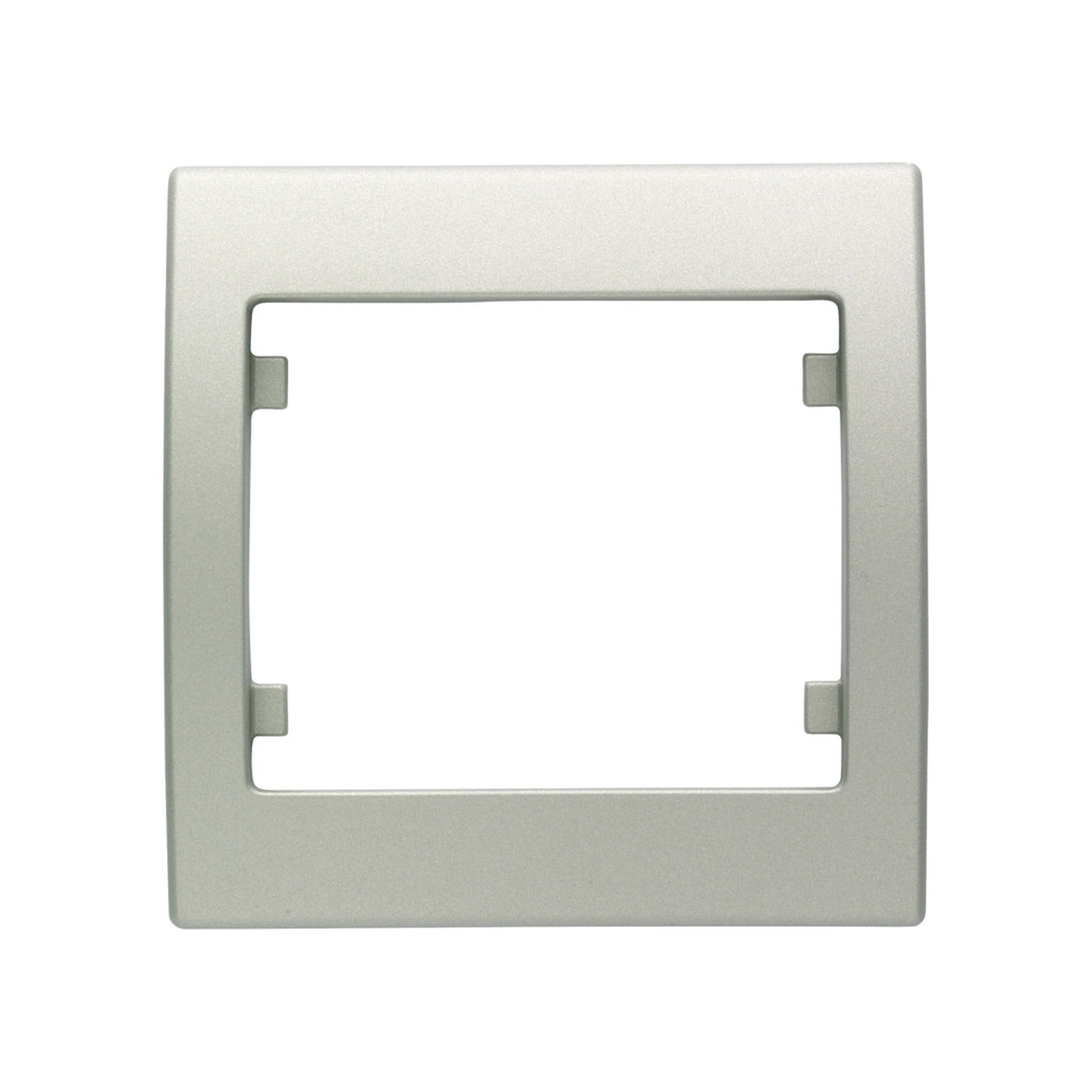 Marco BJC Iris de 1 elemento horizontal/vertical, aluminio mercurio - referencia 18001-MA