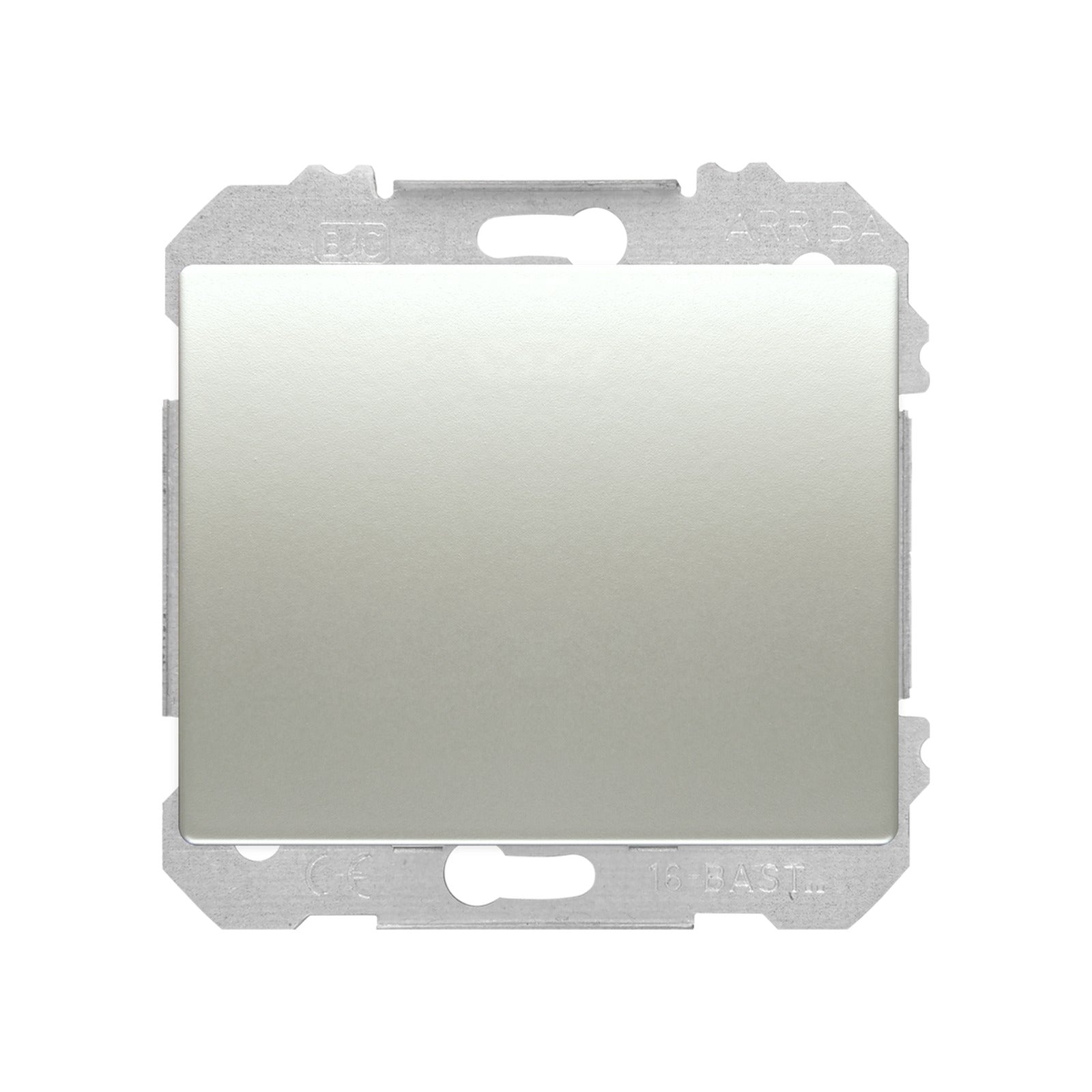 Tapa ciega BJC Iris, aluminio mercurio - referencia 18033-MA