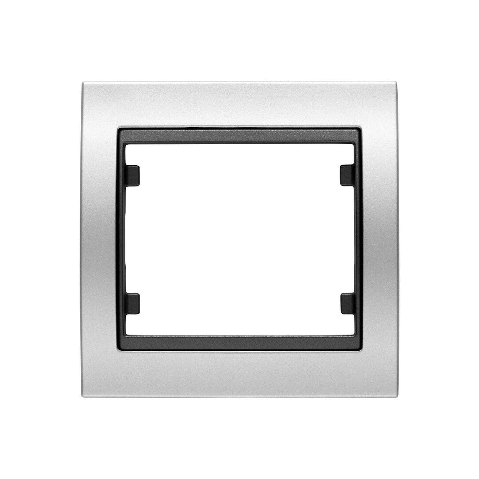 Marco BJC Mega de 1 elemento horizontal/vertical, metal puro aluminio - referencia 22001-AG