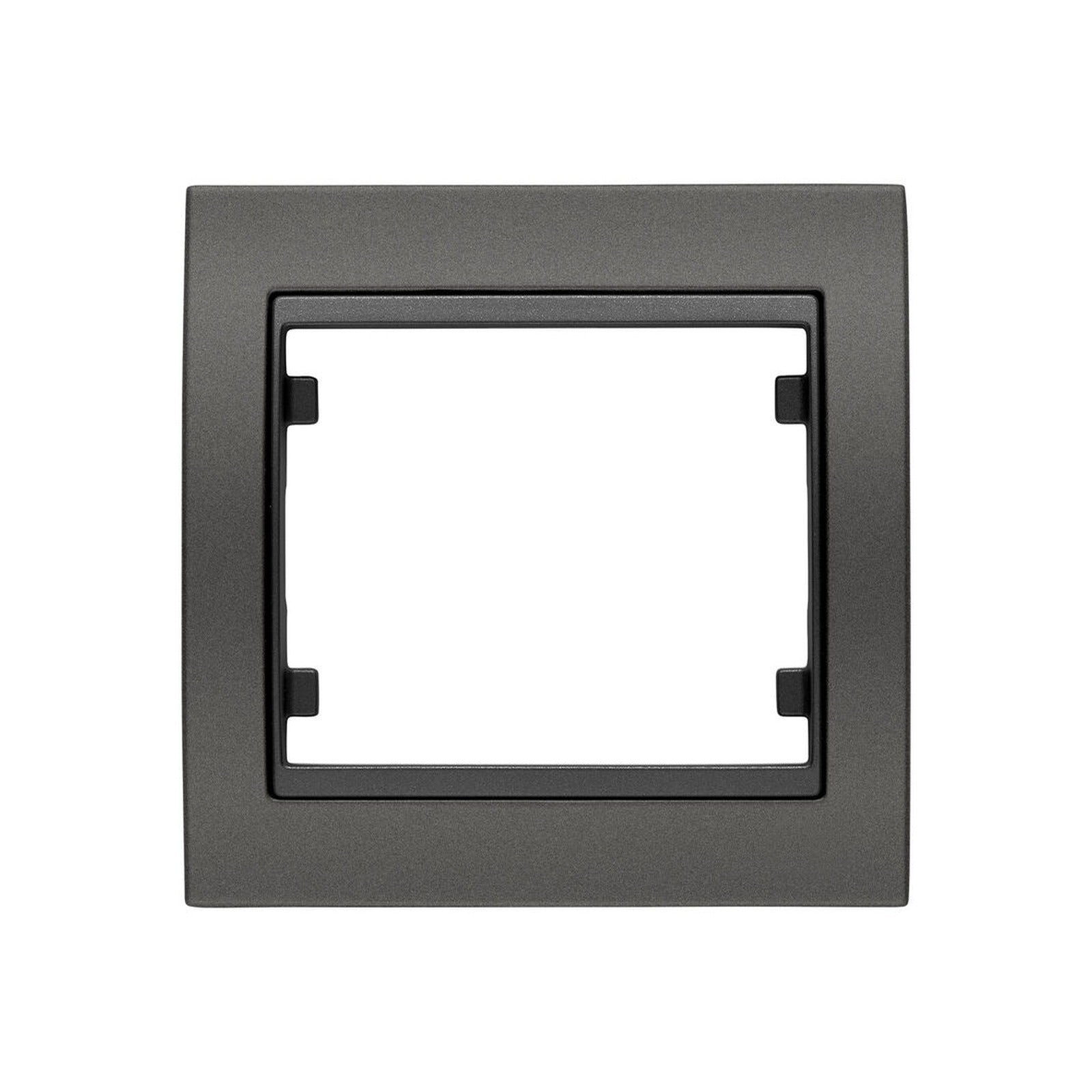 Marco BJC Mega de 1 elemento horizontal/vertical, negro ébano cosso - referencia 22001-NEC