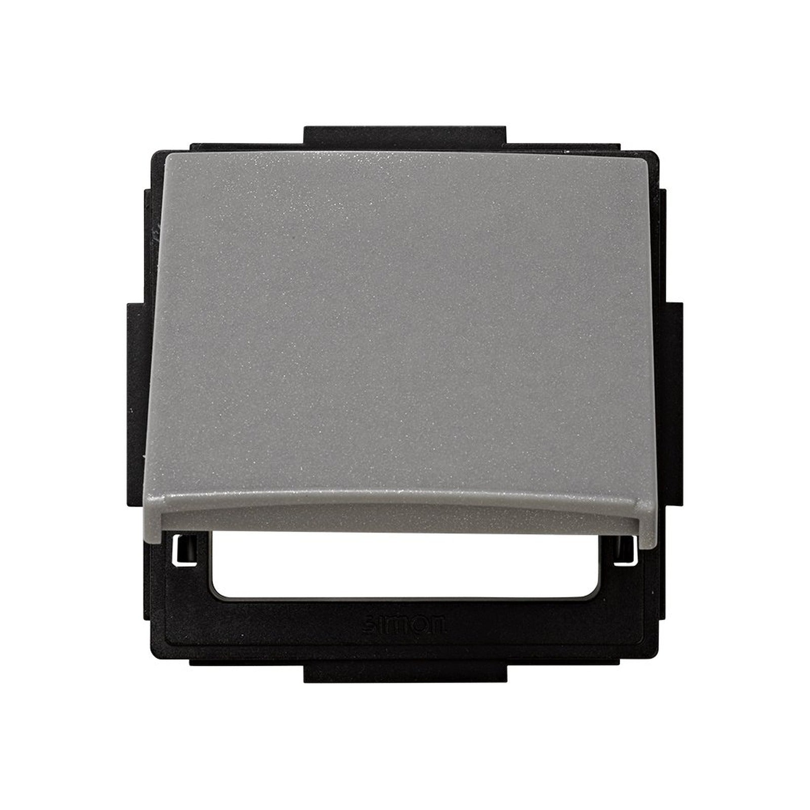 Tapa abatible para artículos modulares de las diferentes series gris esmeril Simon 27 Scudo - referencia 2705092-063