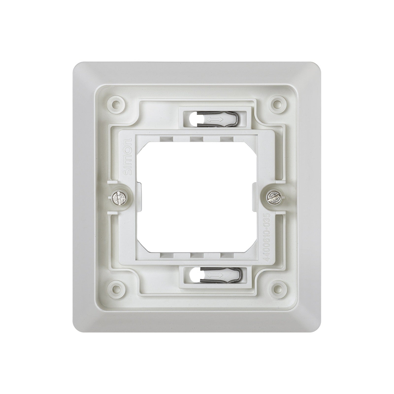 Marco para cajas de empotrar de 1 elemento gris Simon Aqua - referencia 4400610-035