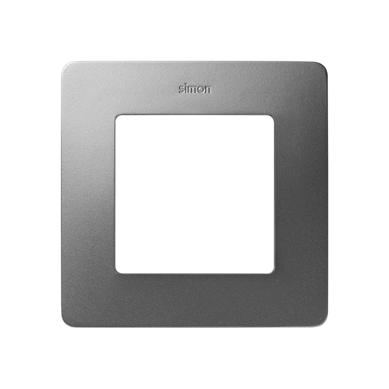 Marco para 1 elemento aluminio frío base blanco Simon 82 Detail Original - referencia 8200610-093