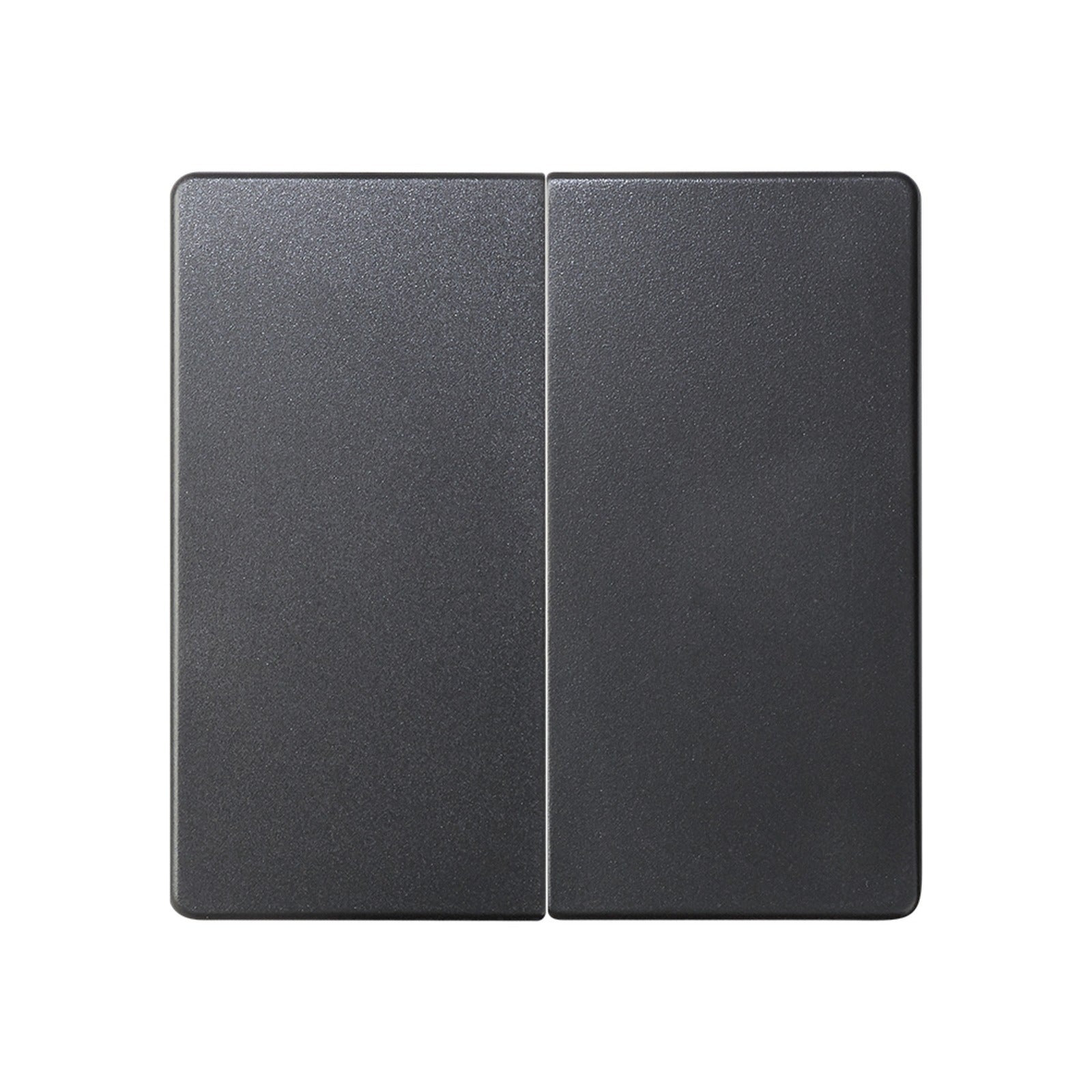 Tecla doble para mecanismos de mando grafito Simon 82 - referencia 82026-38