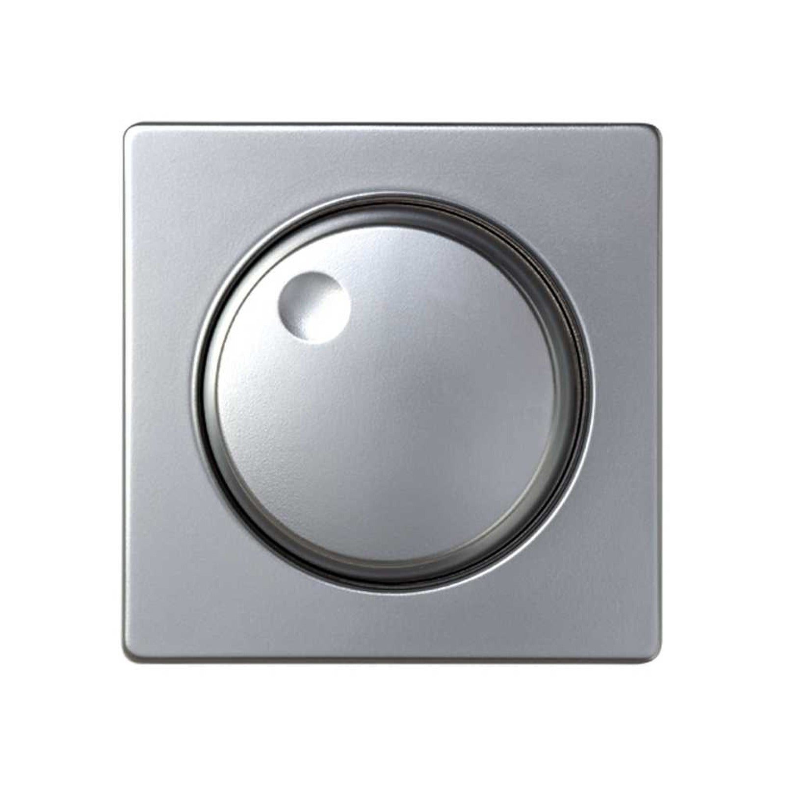 Placa para los mecanismos electrónicos giratorios aluminio Simon 82 - referencia 82054-33
