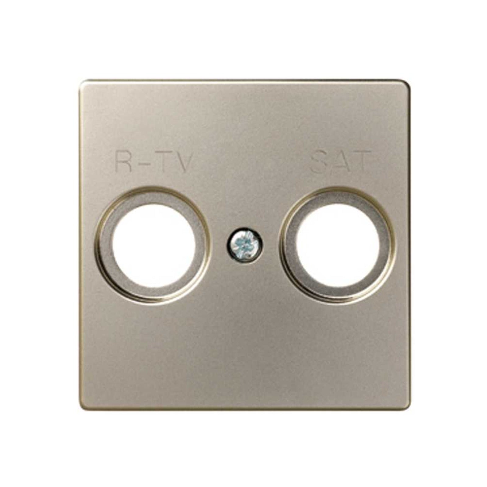 Placa para tomas inductivas de R-TV+SAT cava Simon 82 - referencia 82097-34