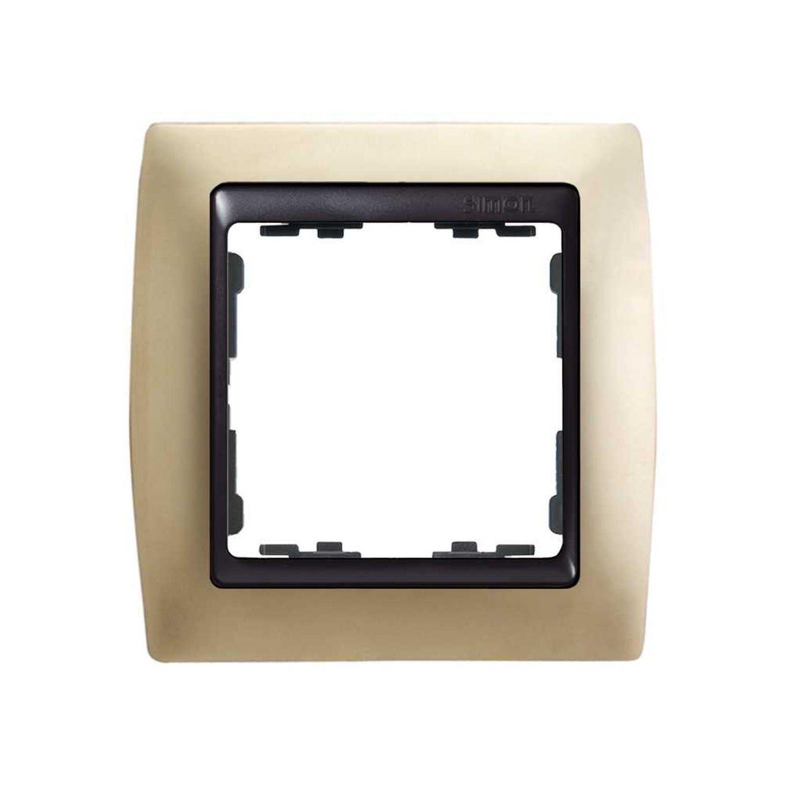 Marco para 1 elemento cava mate interior grafito Simon 82 - referencia 82814-34
