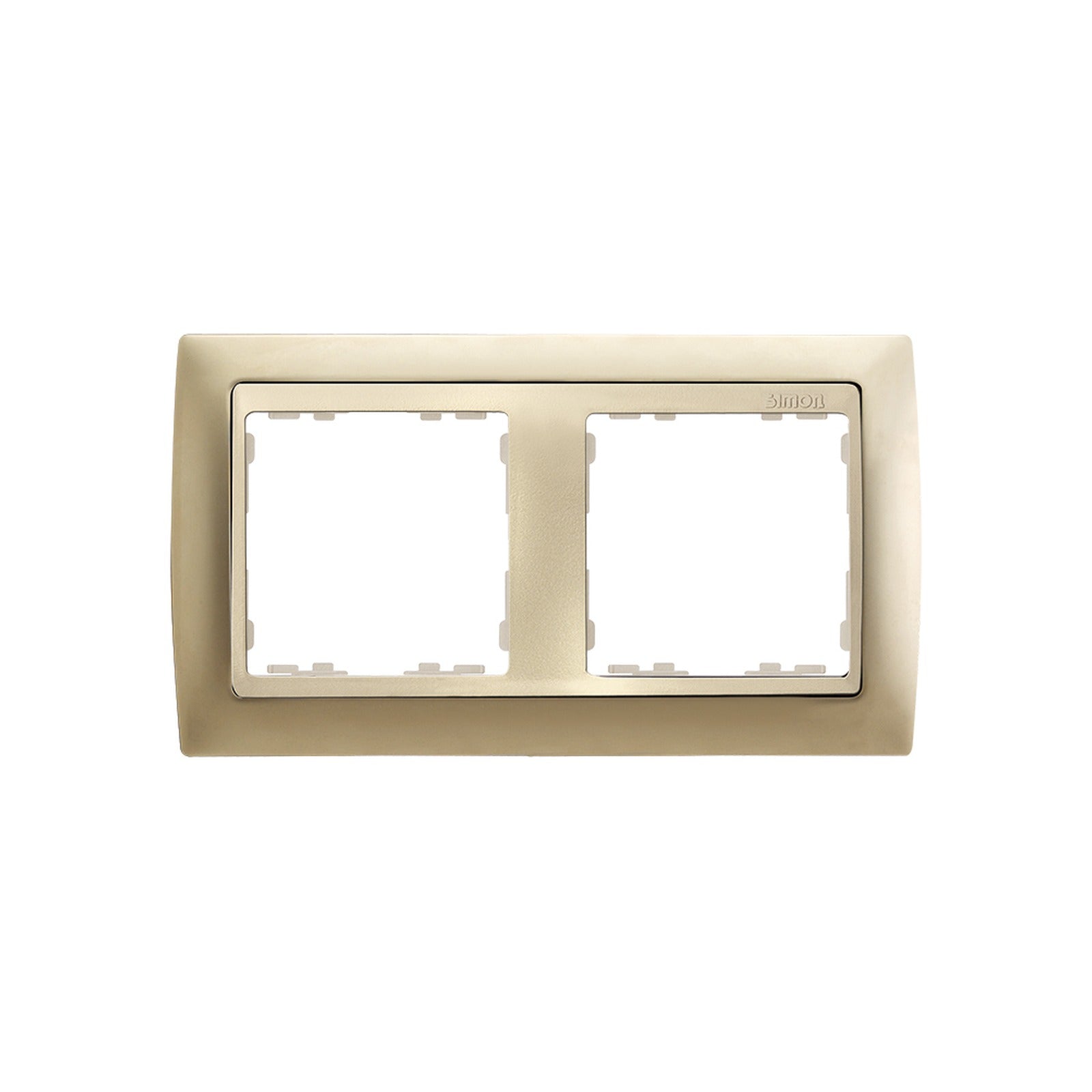 Marco para 2 elementos cava mate interior cava Simon 82 - referencia 82924-34