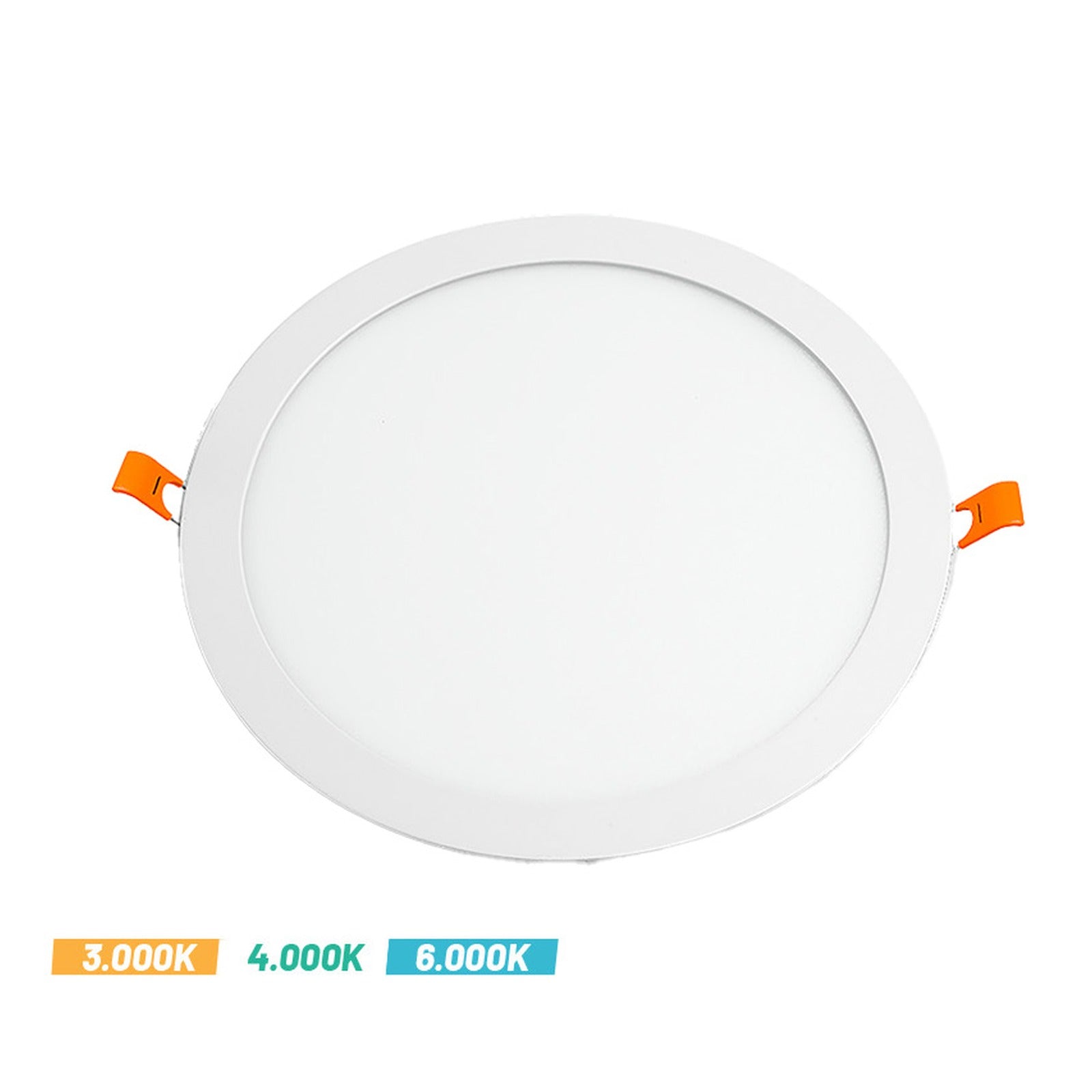 Downlight Slim CCT Empotrar Circular 120 grados Alverlamp DL18CCT, 20W, 3000K/4000K/6000K, empotrar, redondo - referencia DL18CCT