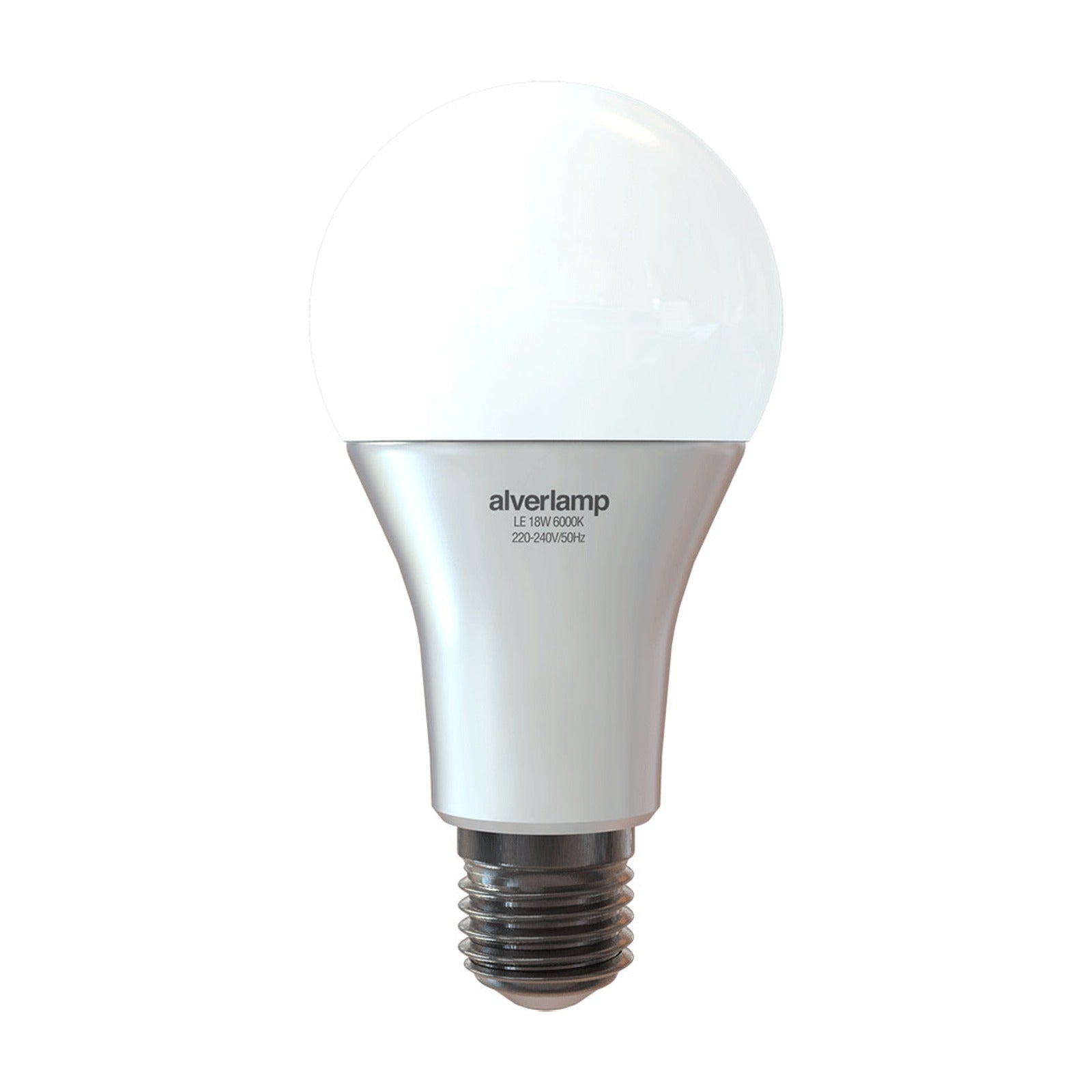Lámpara led estándar 18w e27 Ø80 x h150 160 grados Alverlamp LE182760, 18W, 6000K, a80 - referencia LE182760