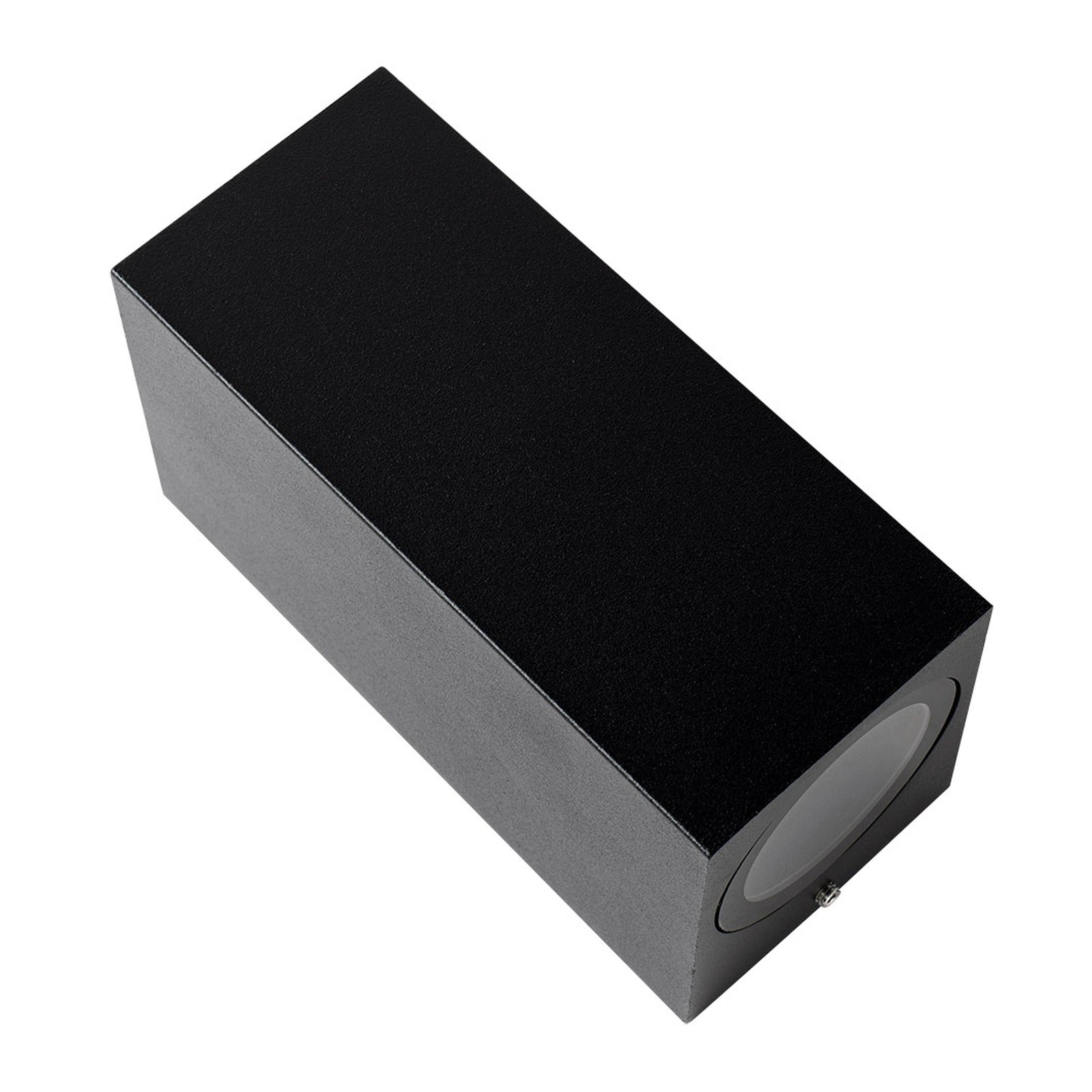 Aplique pared rectangular interior/exterior arriba/abajo gu10x2 IP54 68x80x150 mm Alverlamp LEX90015B, superficie - referencia LEX90015B