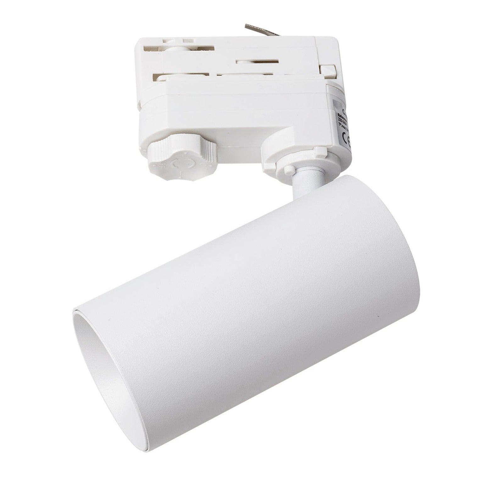 Foco carril 4 vías para gu10 Ø60 x 120 x h135 Alverlamp LFOC01GW - referencia LFOC01GW