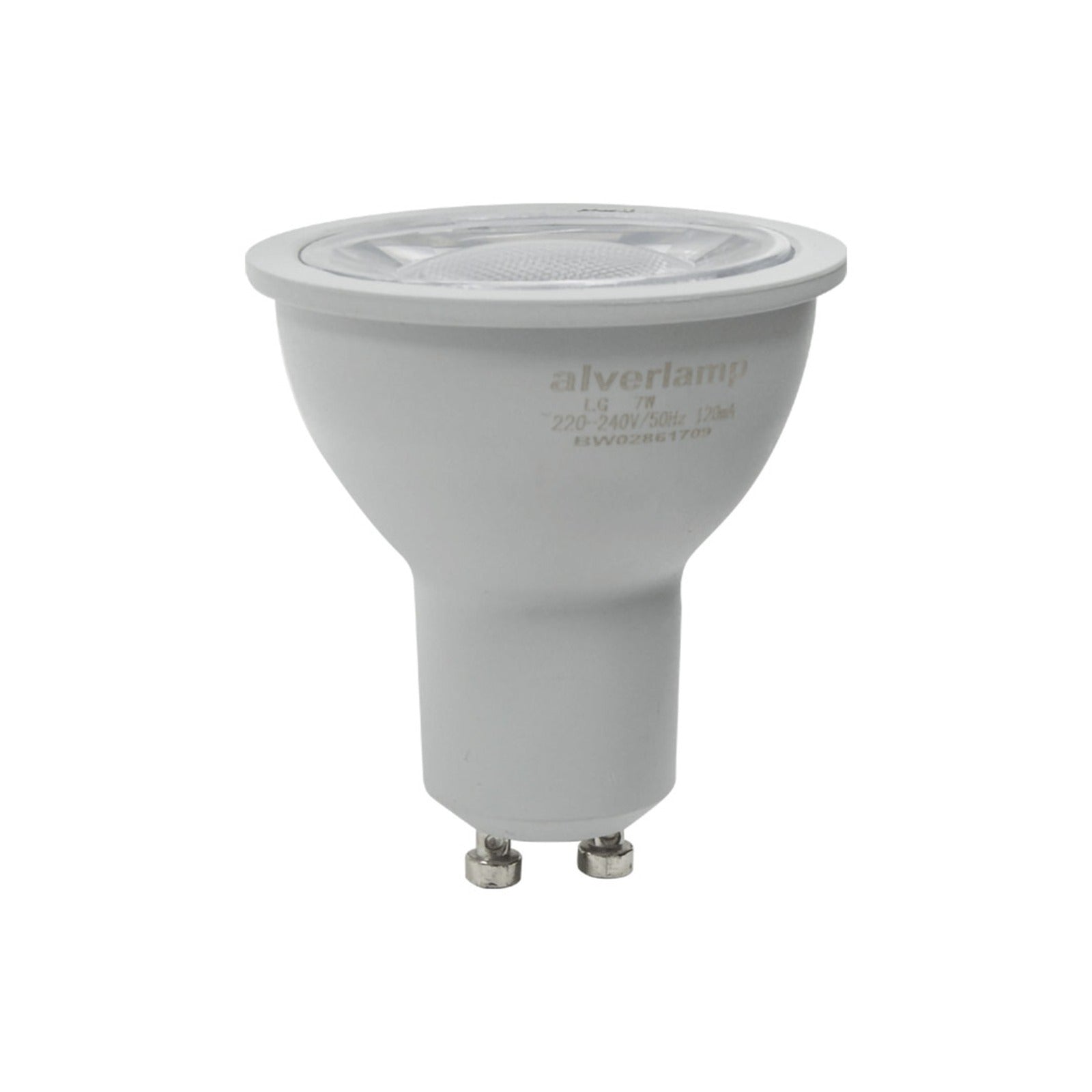 Lámpara dicroica smd 7w gu10 Ø49 x h55 60 grados Alverlamp LG0740, 7W, 4000K, mr16 - referencia LG0740