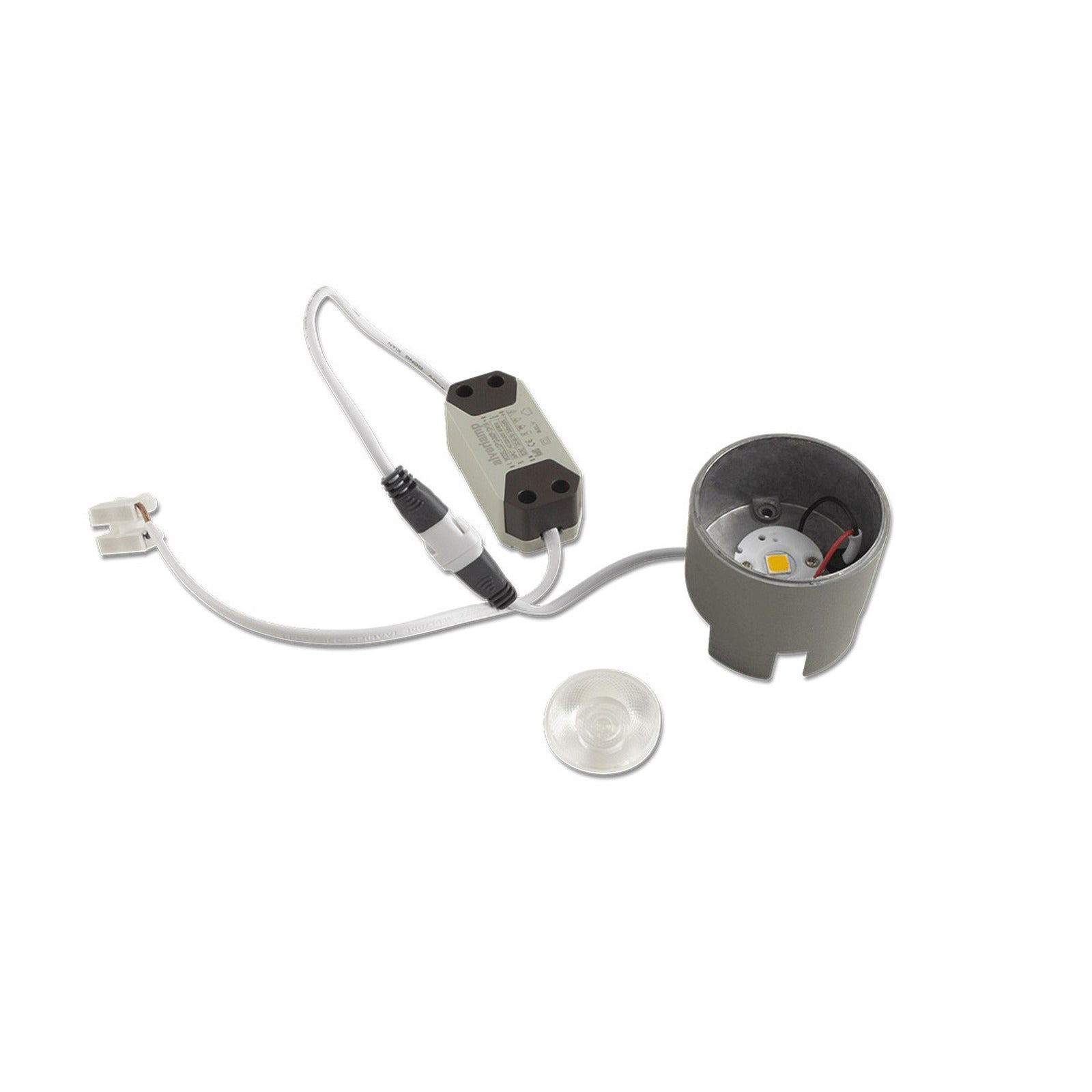 Fuente más driver para downlight lop Alverlamp LOP1240, 12W, 4000K, empotrar - referencia LOP1240